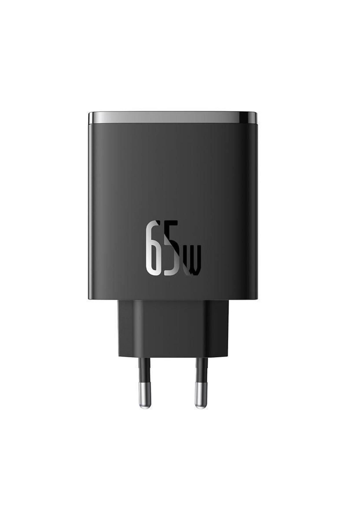 Baseus-Incarcator de retea Baseus OS-Cube Pro, 2x USB-C + USB, 65W, Negru 4