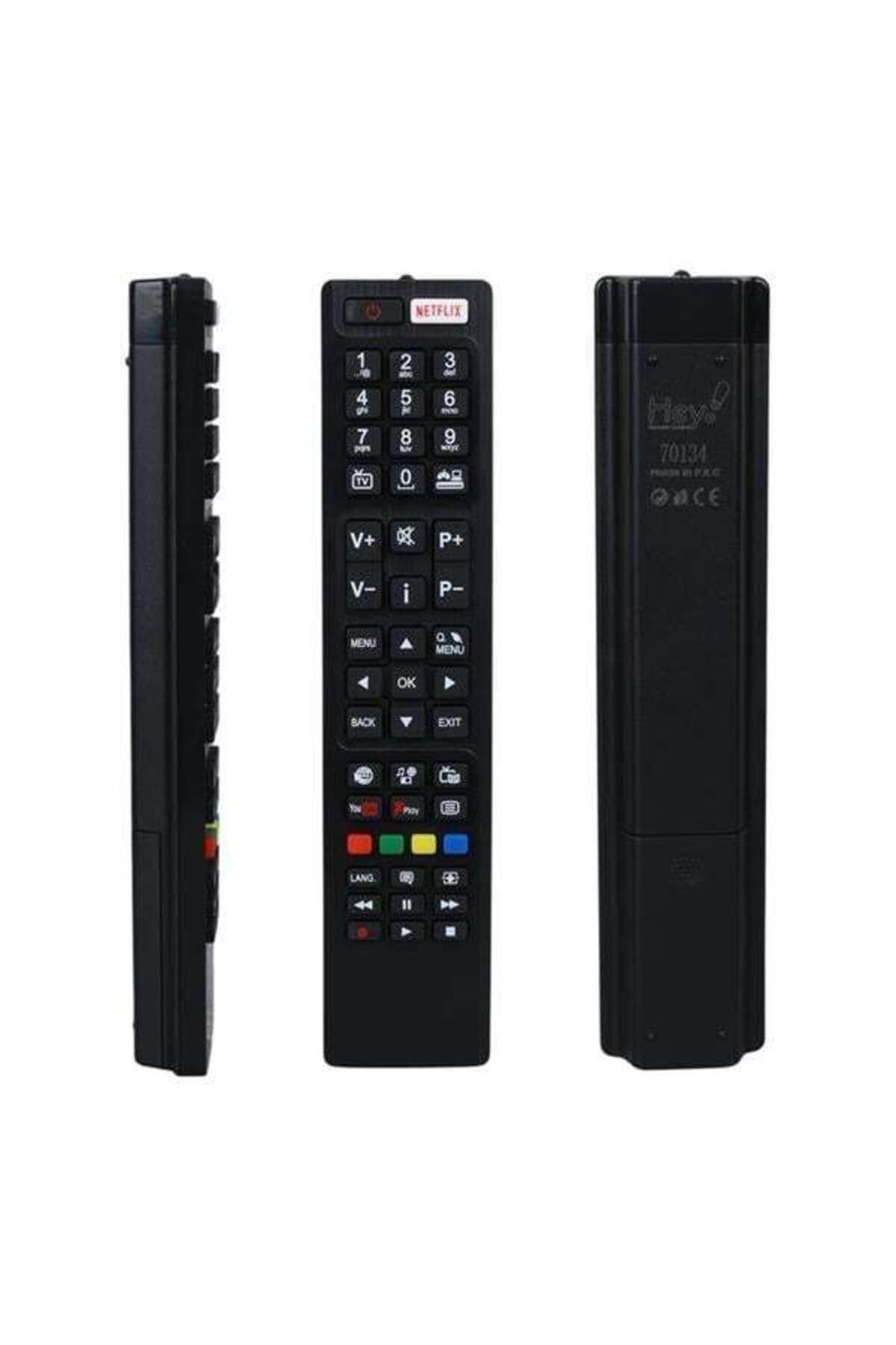 Zayla Hey Küçük Kalıp Vestel Netflix - Youtube - Play Tuşlu Lcd Led TV Kumanda RC4848F RC5 30094759