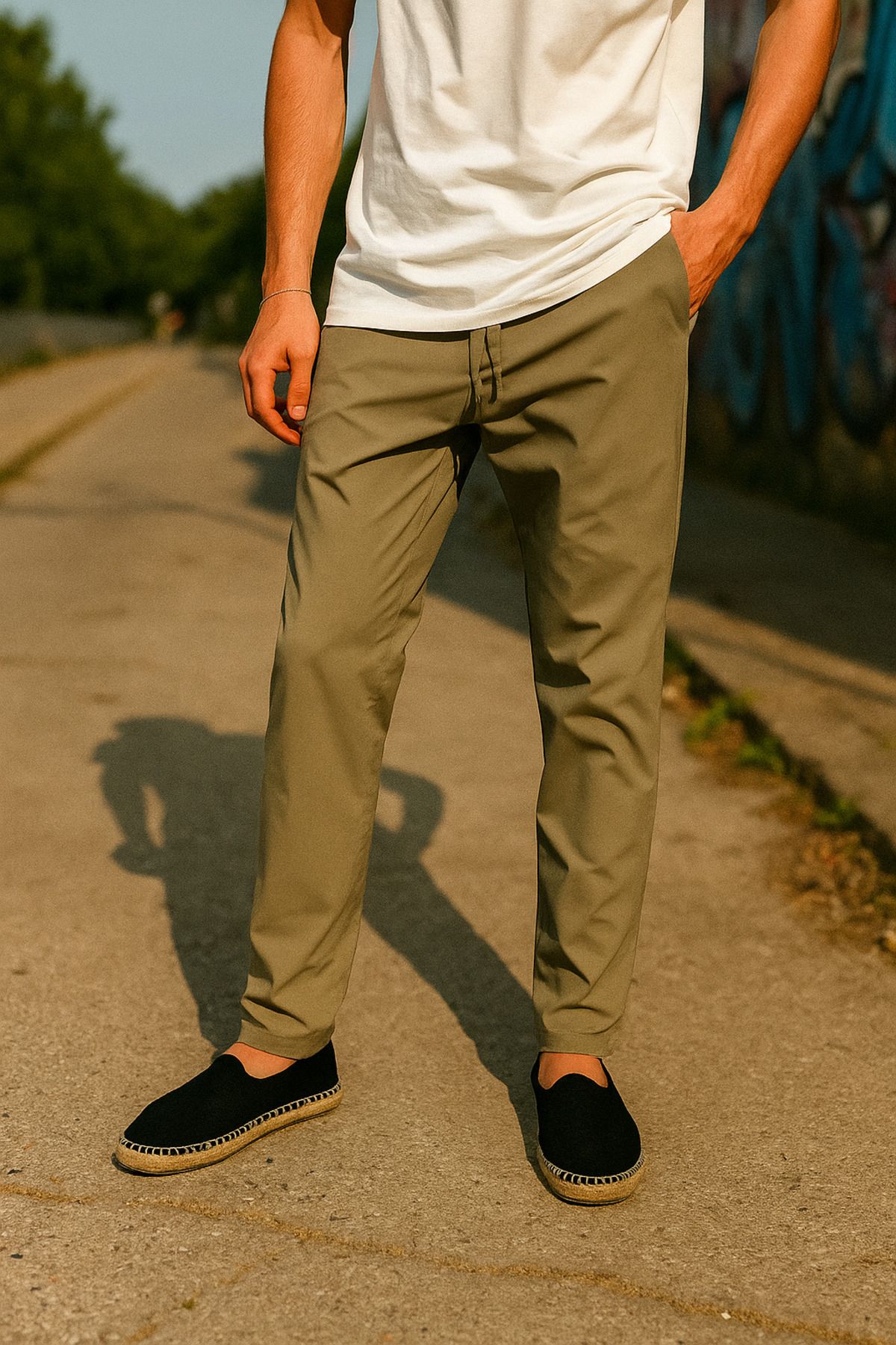 Fendre Jogger Pantolon