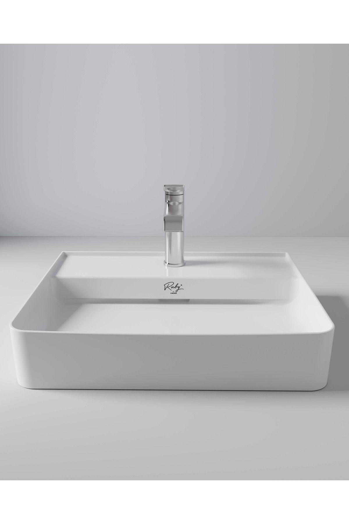 Creavit Ruby Recto Tezgah Üzeri Lavabo 50*40 Cm