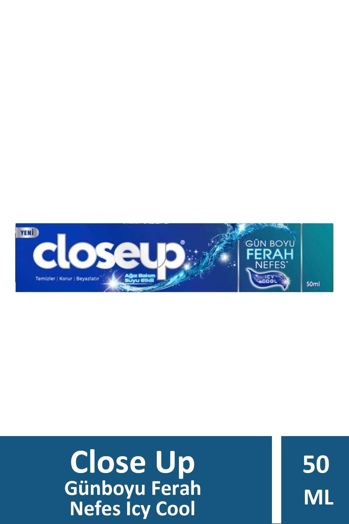 Closeup Close Up Günboyu Ferah Nefes Icy Cool 50 ml