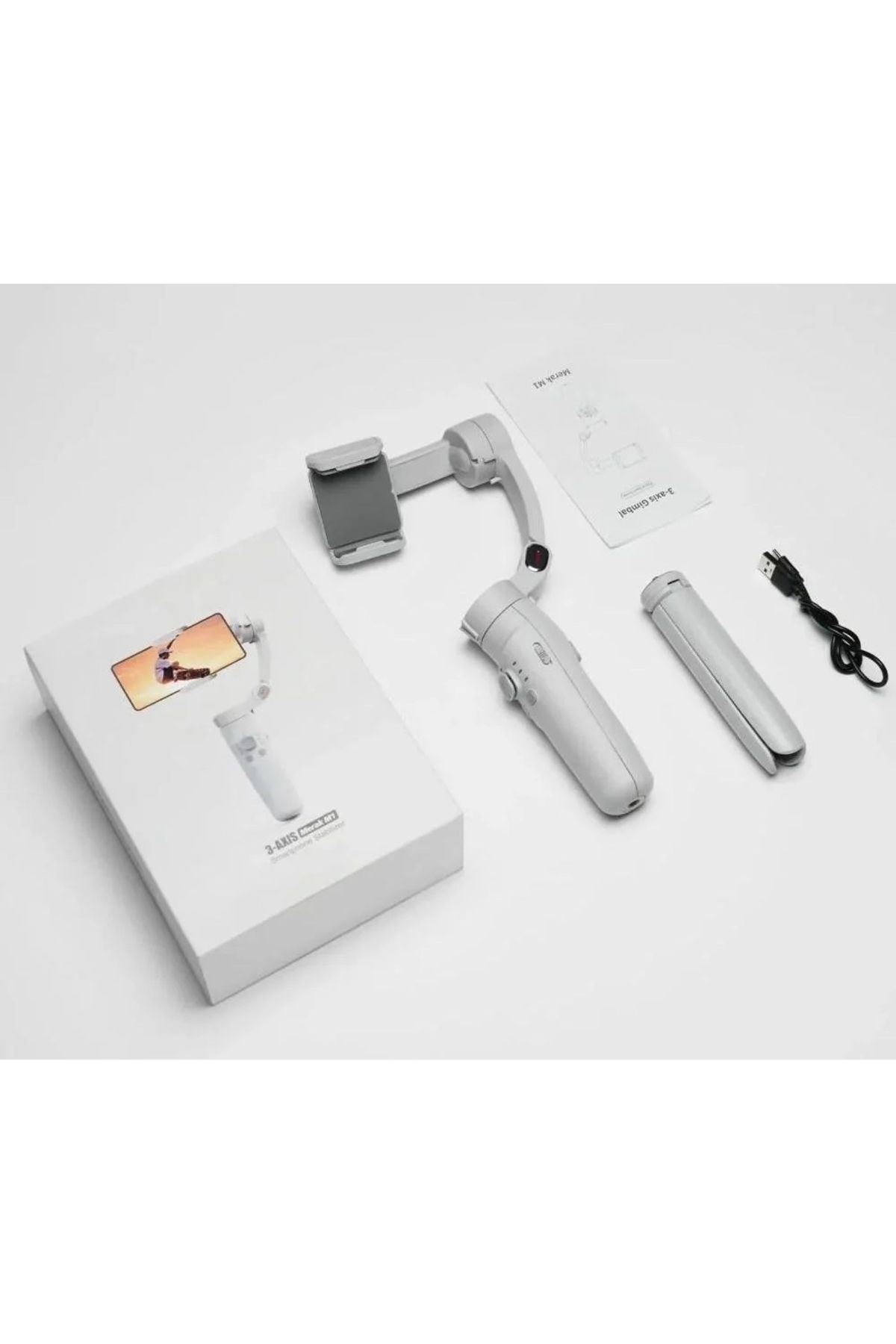 MERAK ONE-Merak One M1 3-Axis Smartphone Stabilizer 3