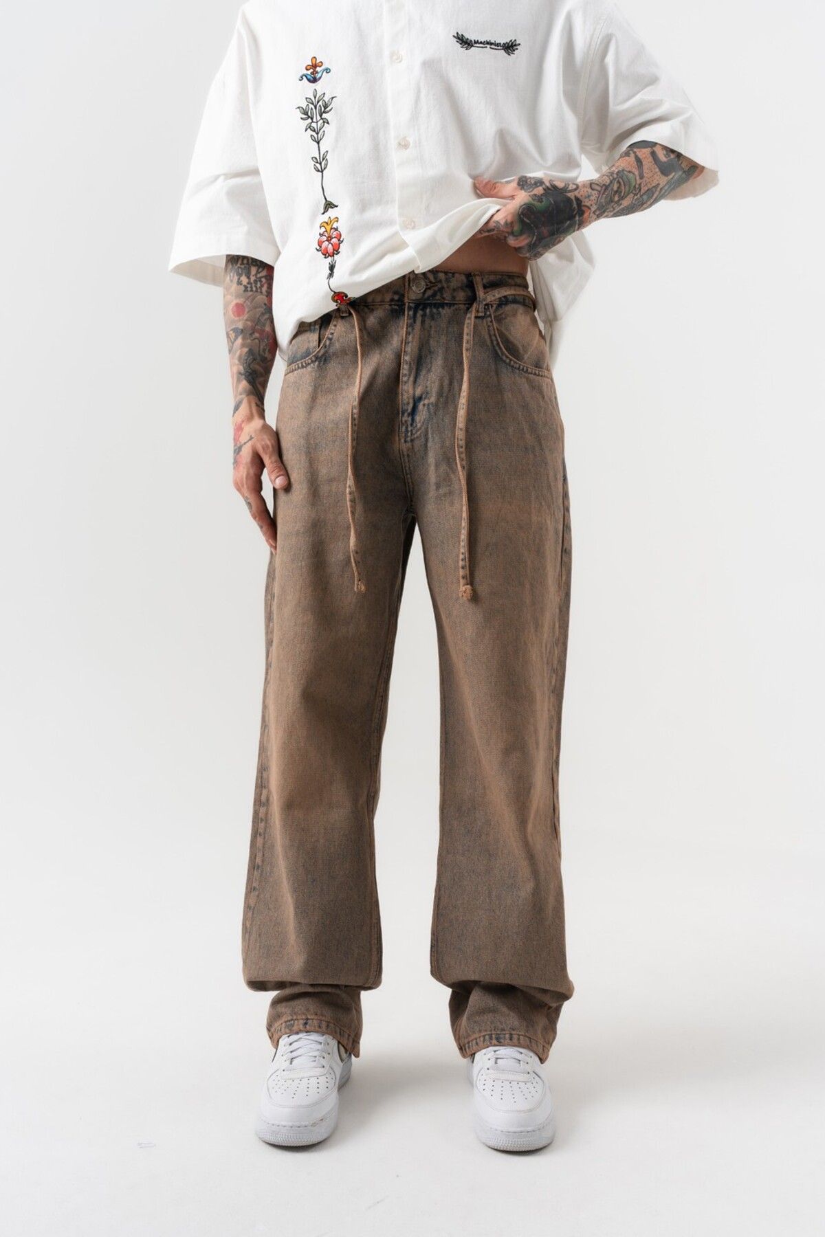 go gang own Ghostline Jean Baggy Pantolon