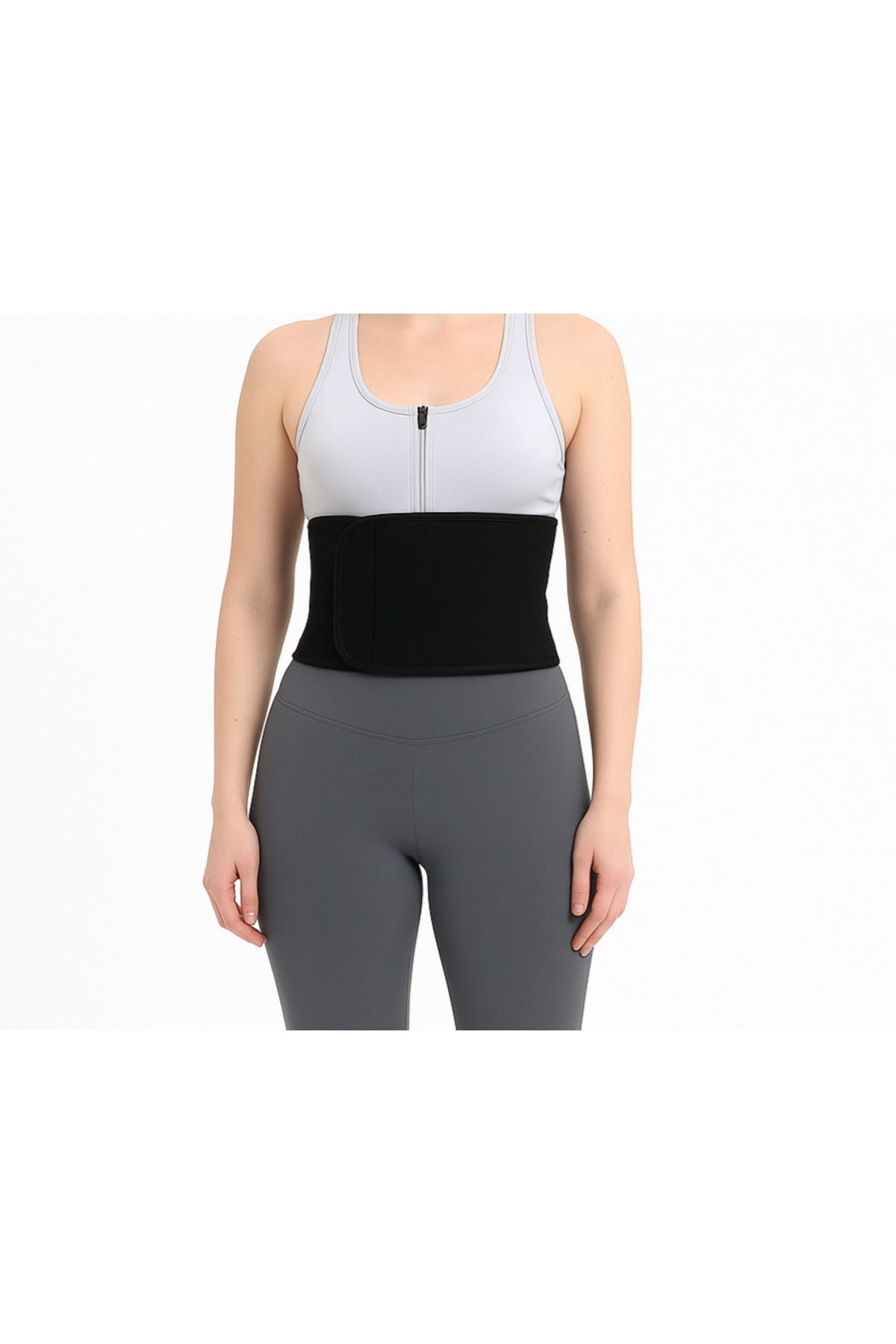 SAUNA SUIT Termal Terleme Bel Göbek Basen Korsesi Fitness Sporcular Için Terletme Bel Kemeri