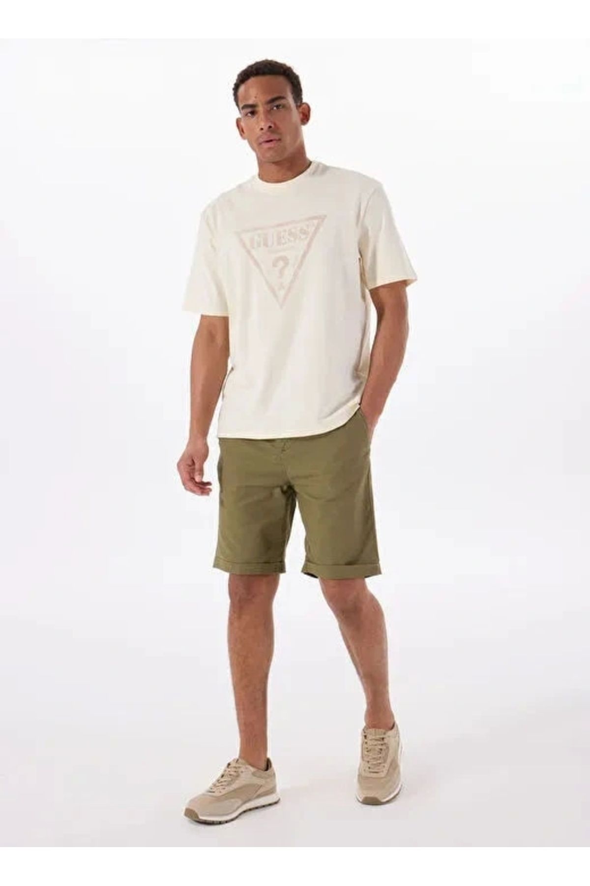 Guess Axel Short Erkek Yeşil Şort M5gd55wh4ea-g896