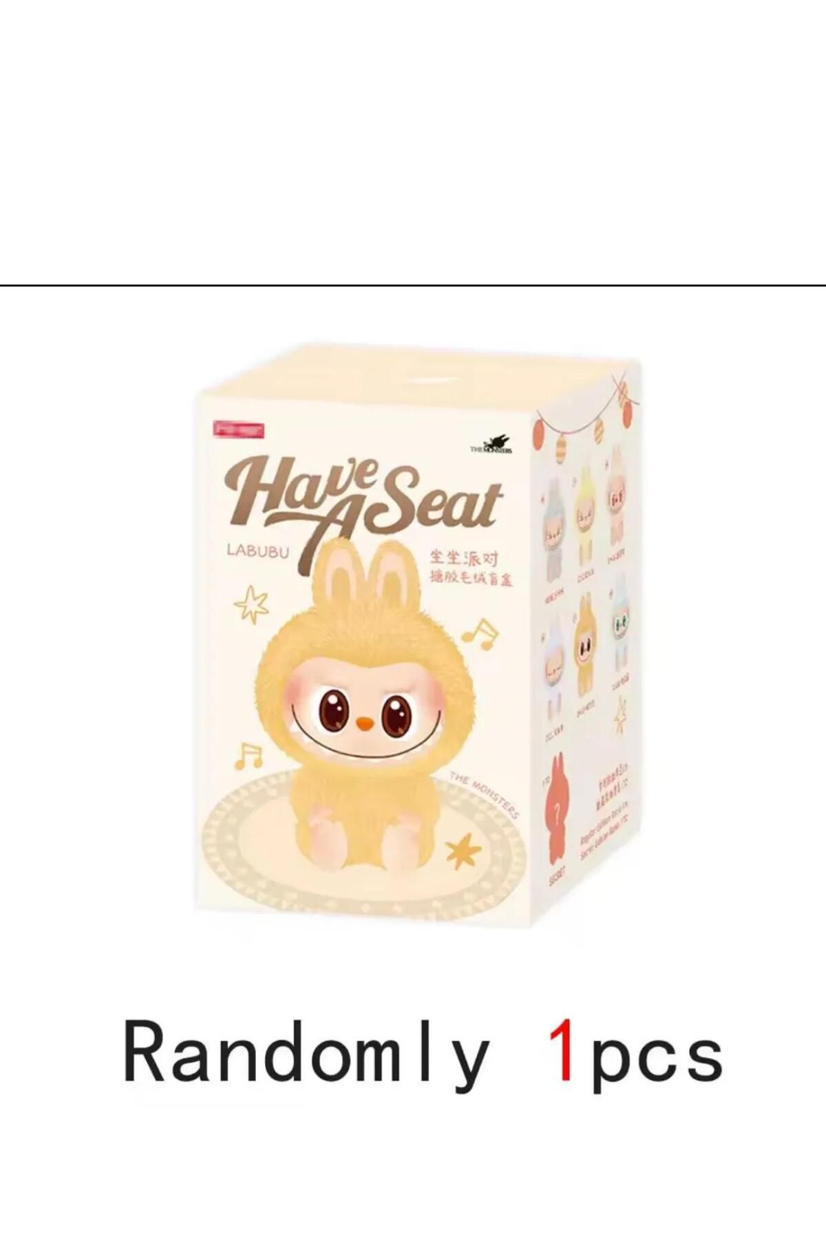 NUREYY AKSESUAR labubu süpriz paket 13 cm labubu peluş popmart labubu LABUBU