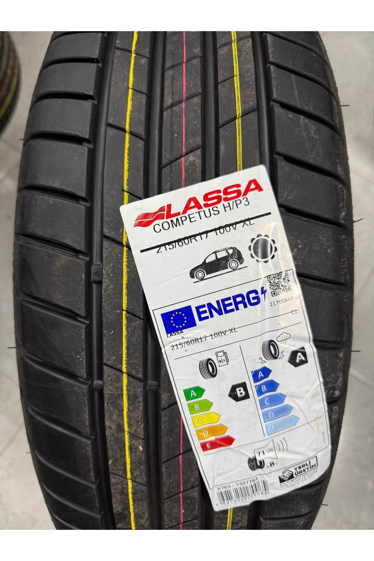 Lassa / 215/60R17 (COMPETUS H/P3) 2025 YAZ LASTİĞİ