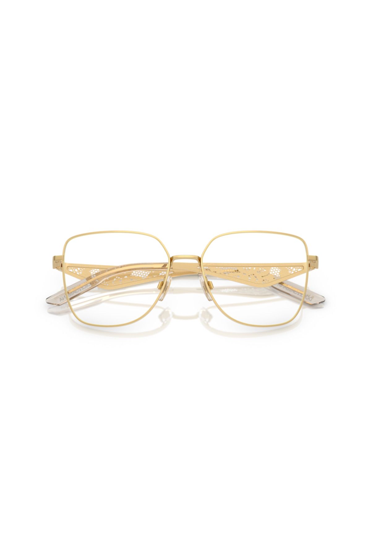 Dolce&Gabbana-Dolce & Gabbana Woman Square Eyeglasses- Dg 1358 - Lense Size:54mm - Black 5