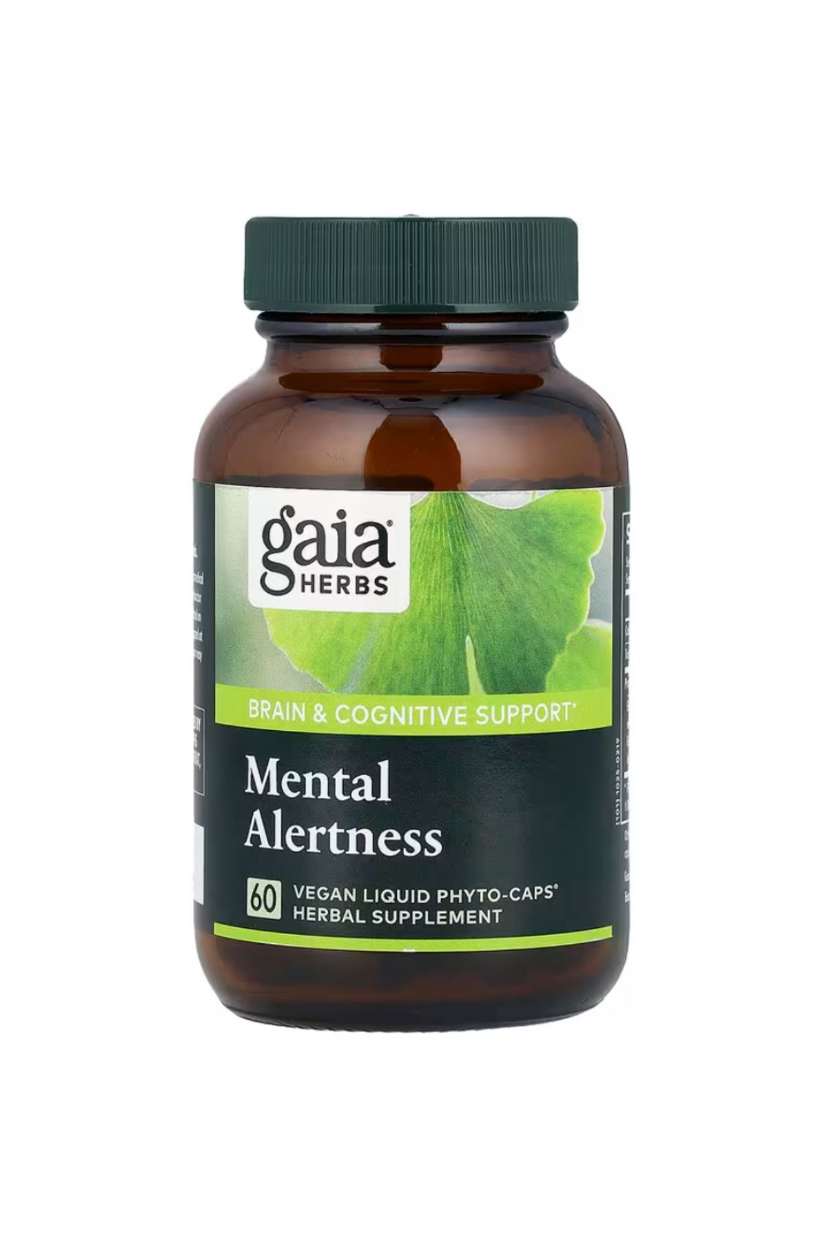 GAIA HERBS , Mental Alertness, 60 Vegan Liquid Phyto-Caps