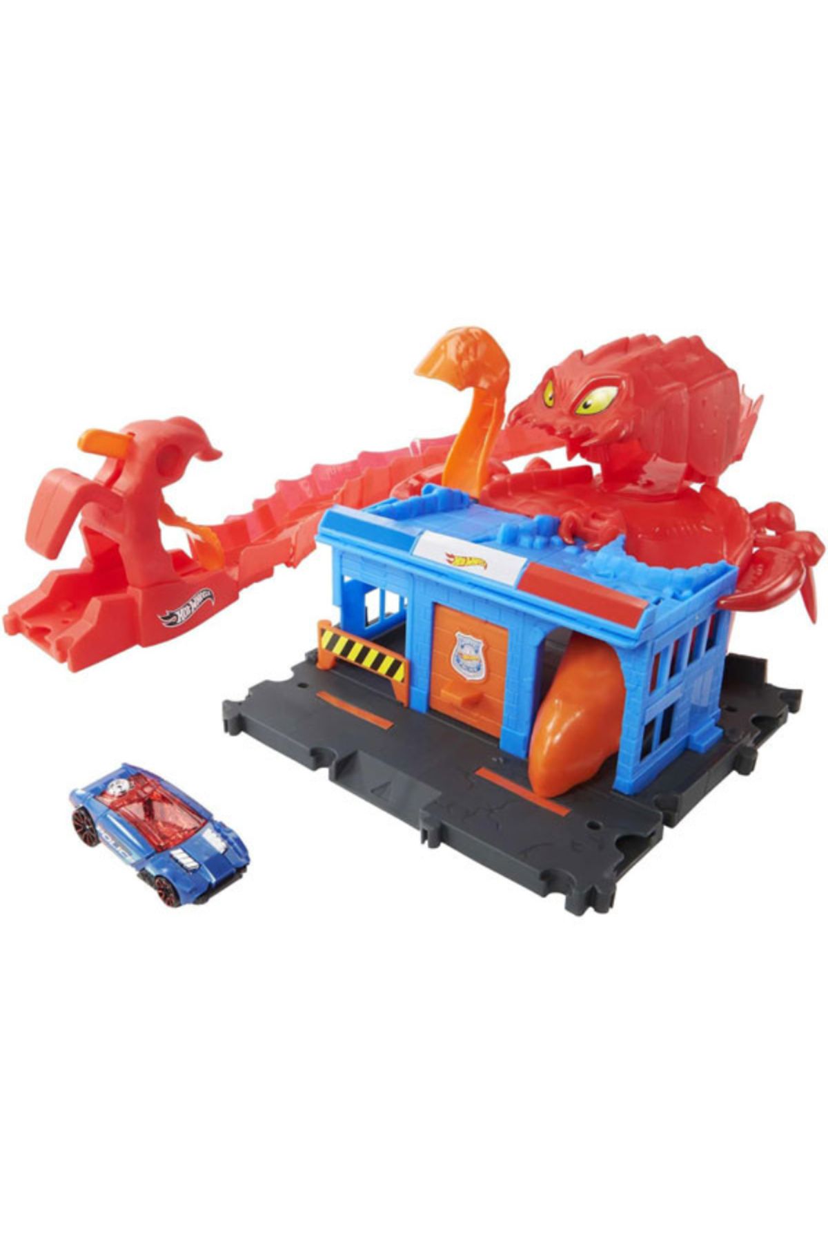 mattel-Hot Wheels play set, Scorpion Flex Attack 3