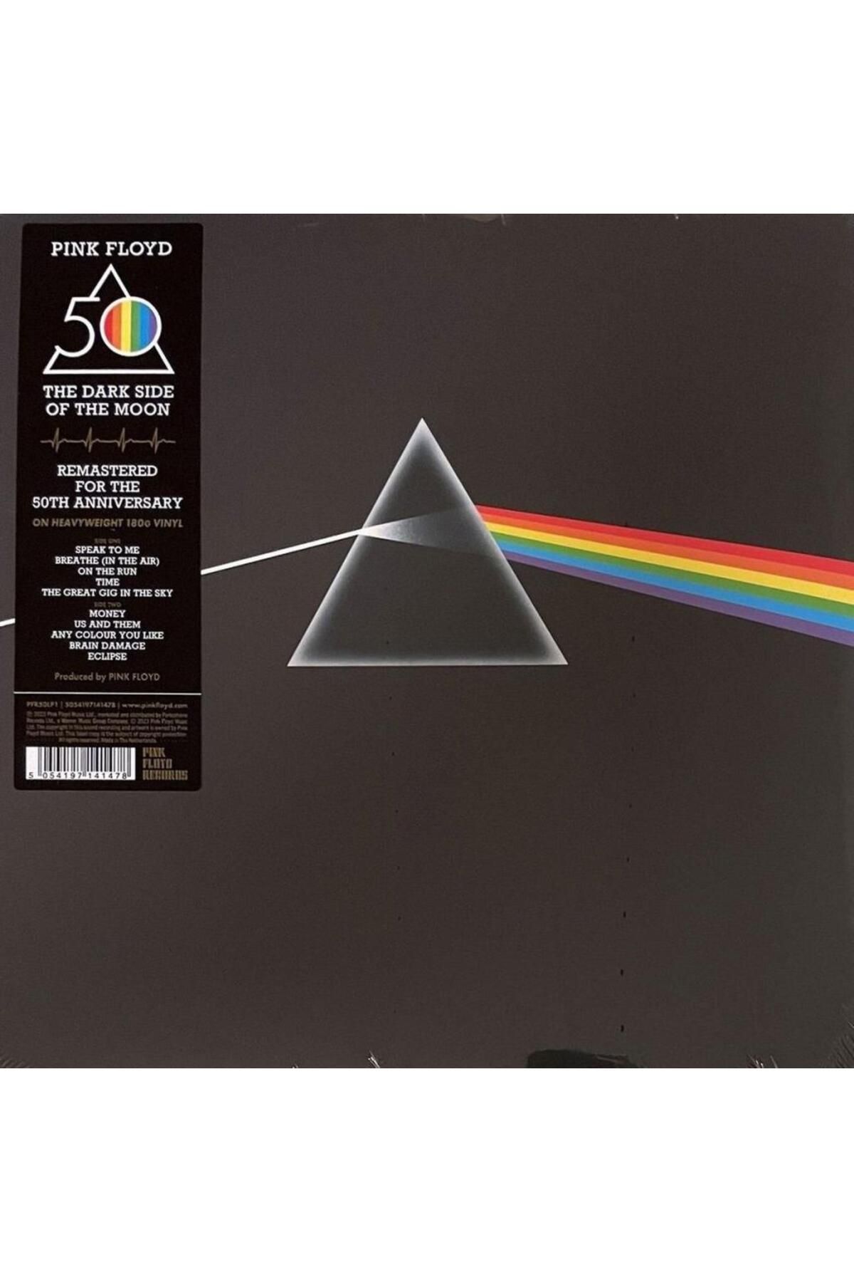 Kadıköy Plak Kulübü Pink Floyd The Dark Side Of The Moon 50TH Anniversary Plak