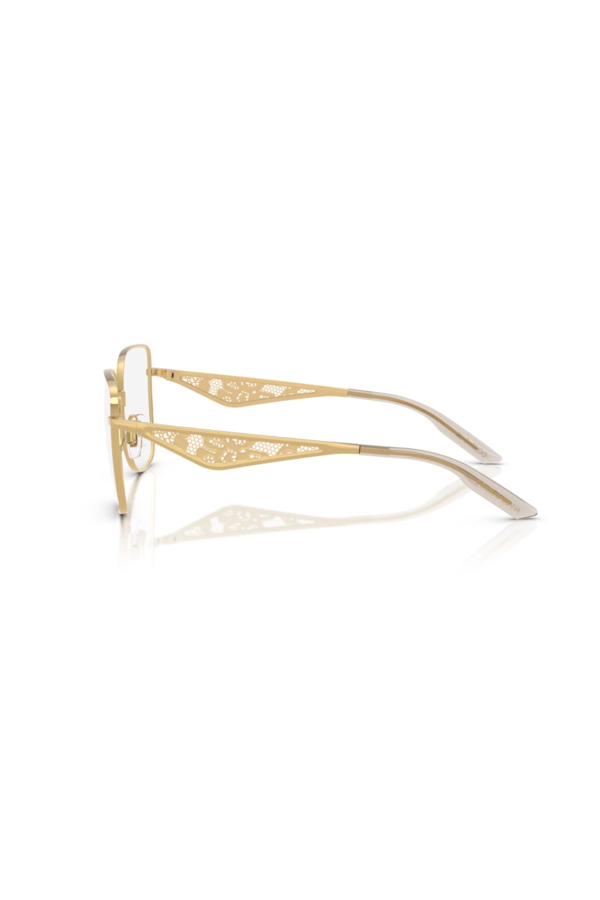 Dolce&Gabbana-Dolce & Gabbana Woman Square Eyeglasses- Dg 1358 - Lense Size:54mm - Black 2
