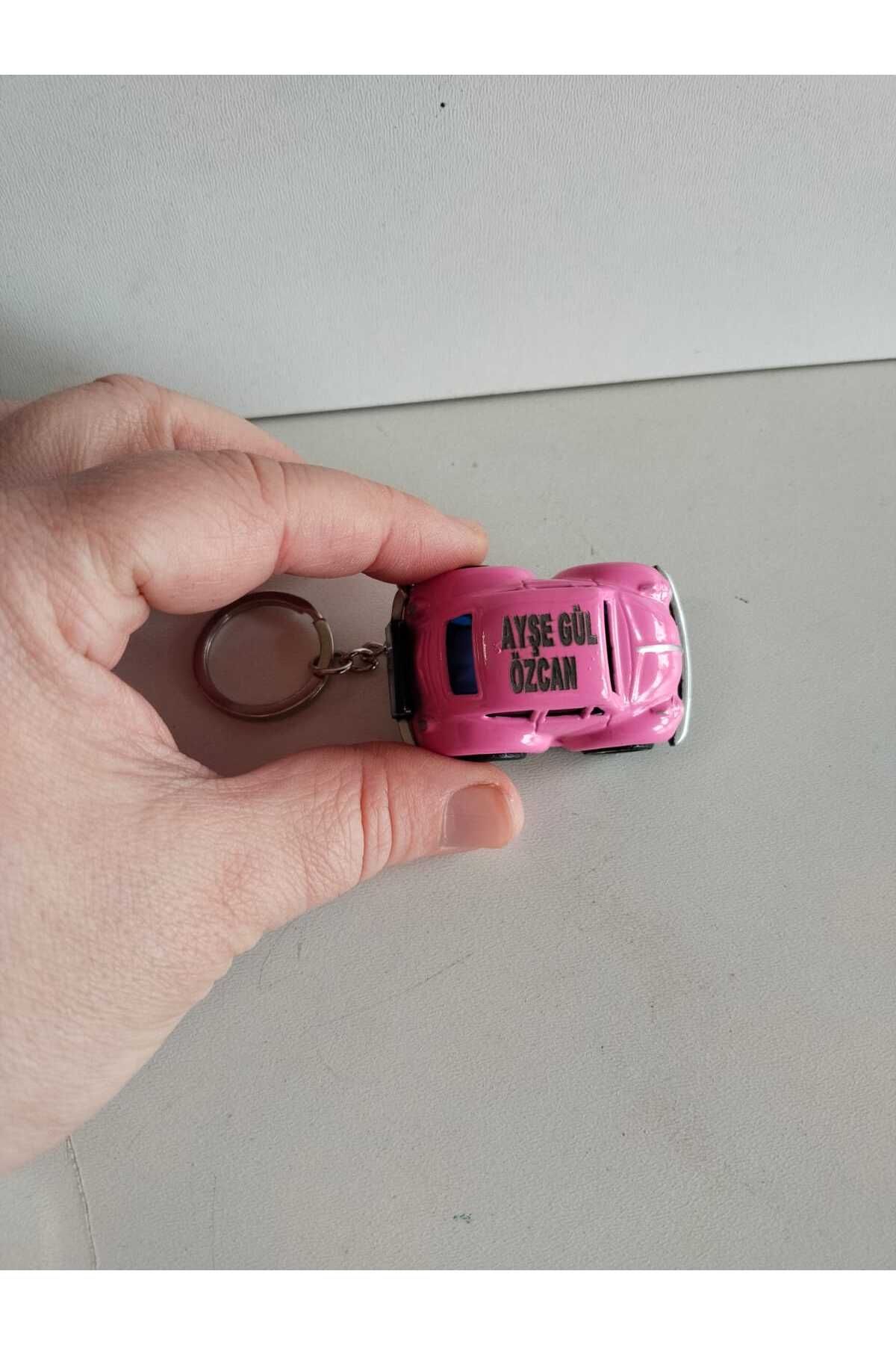 mrchediyesepeti Tosbağa Vosvos Diecast Araba Anahtarlık ve Çanta Süsü kişiye özel isim yazılır