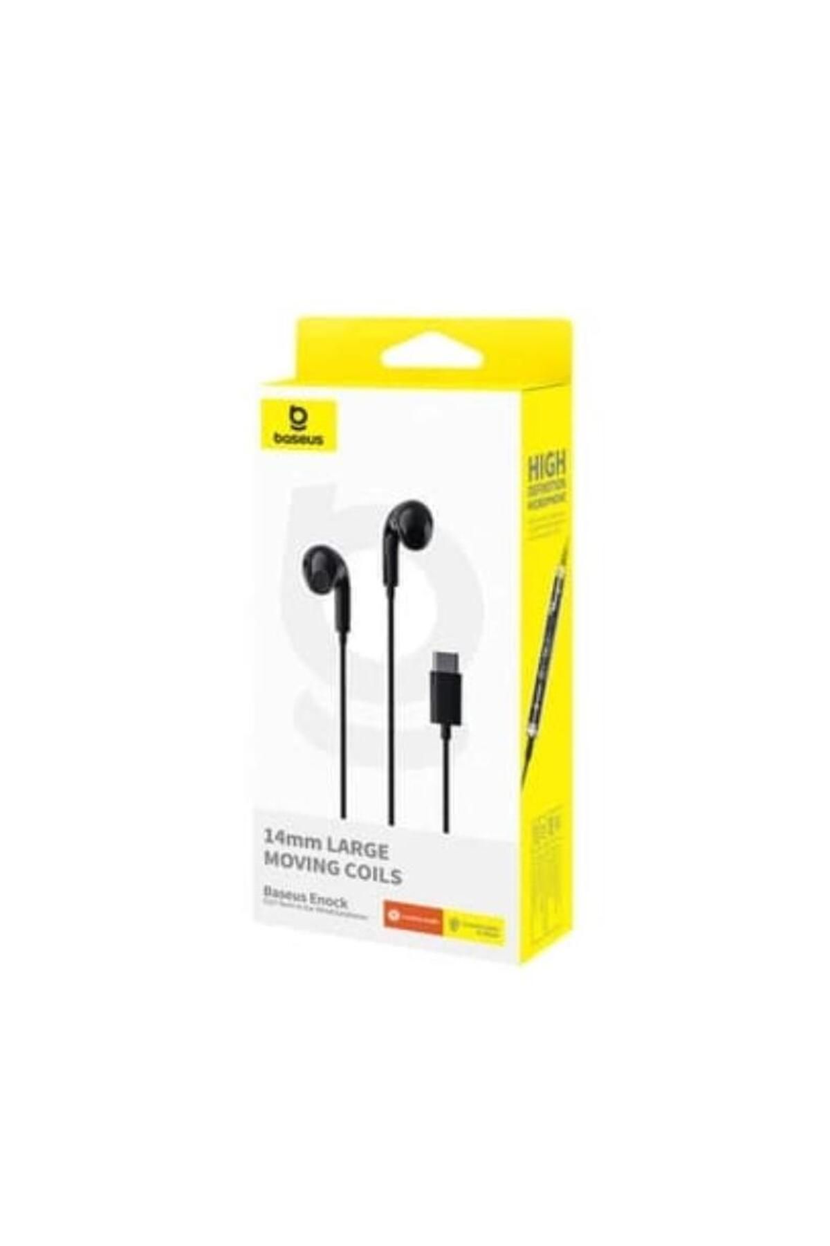 Baseus-Casti Stereo Baseus Encok CZ17, USB-C, Microfon (Negru) 4