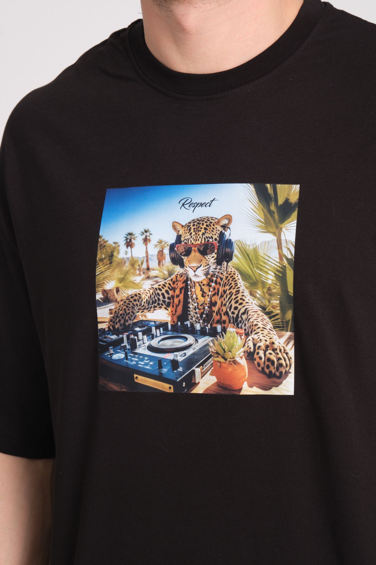 RESPECT FACTORY Kaplan Baskılı -Oversize- T-shirt