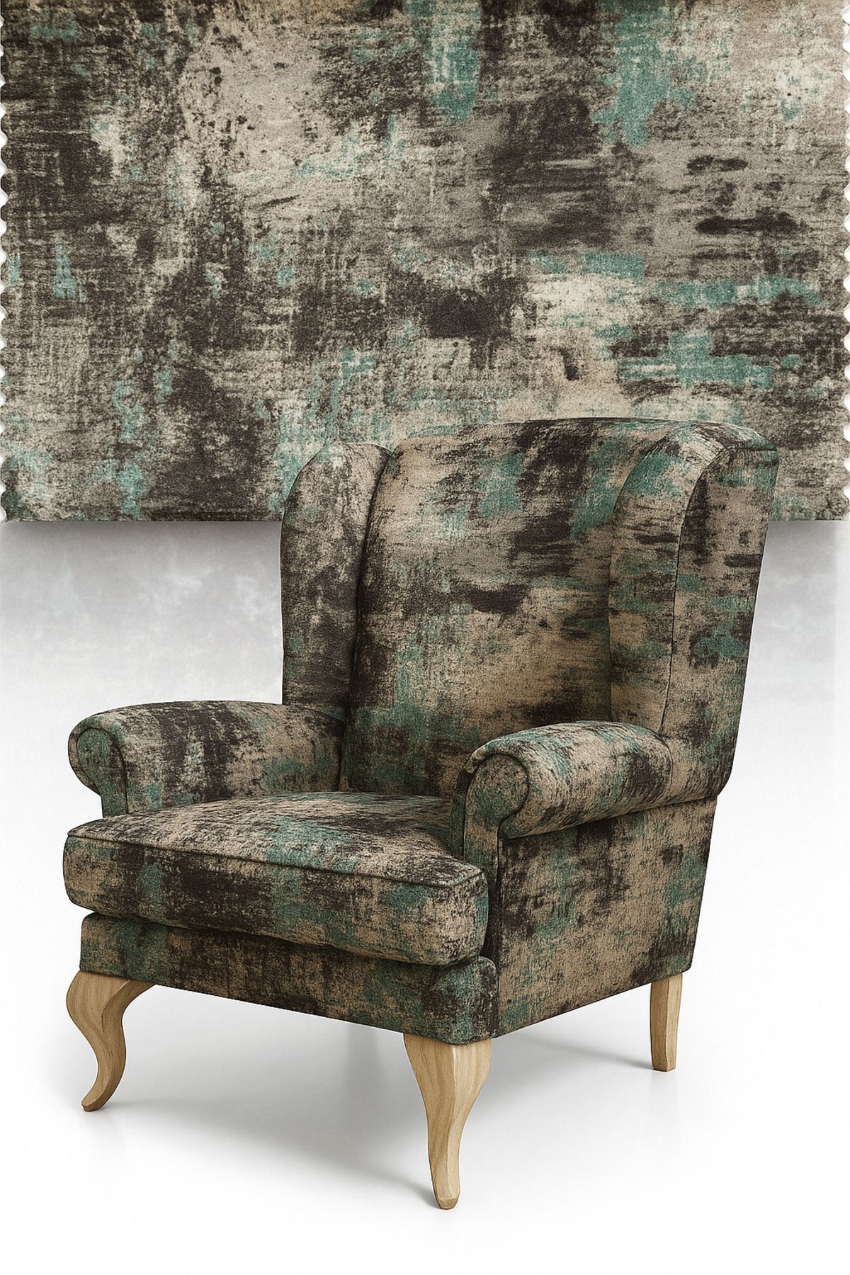 Lavanderi DİJİTAL BASKILI DÖŞEMELİK KUMAŞ İÇ MEKAN 140 X 100