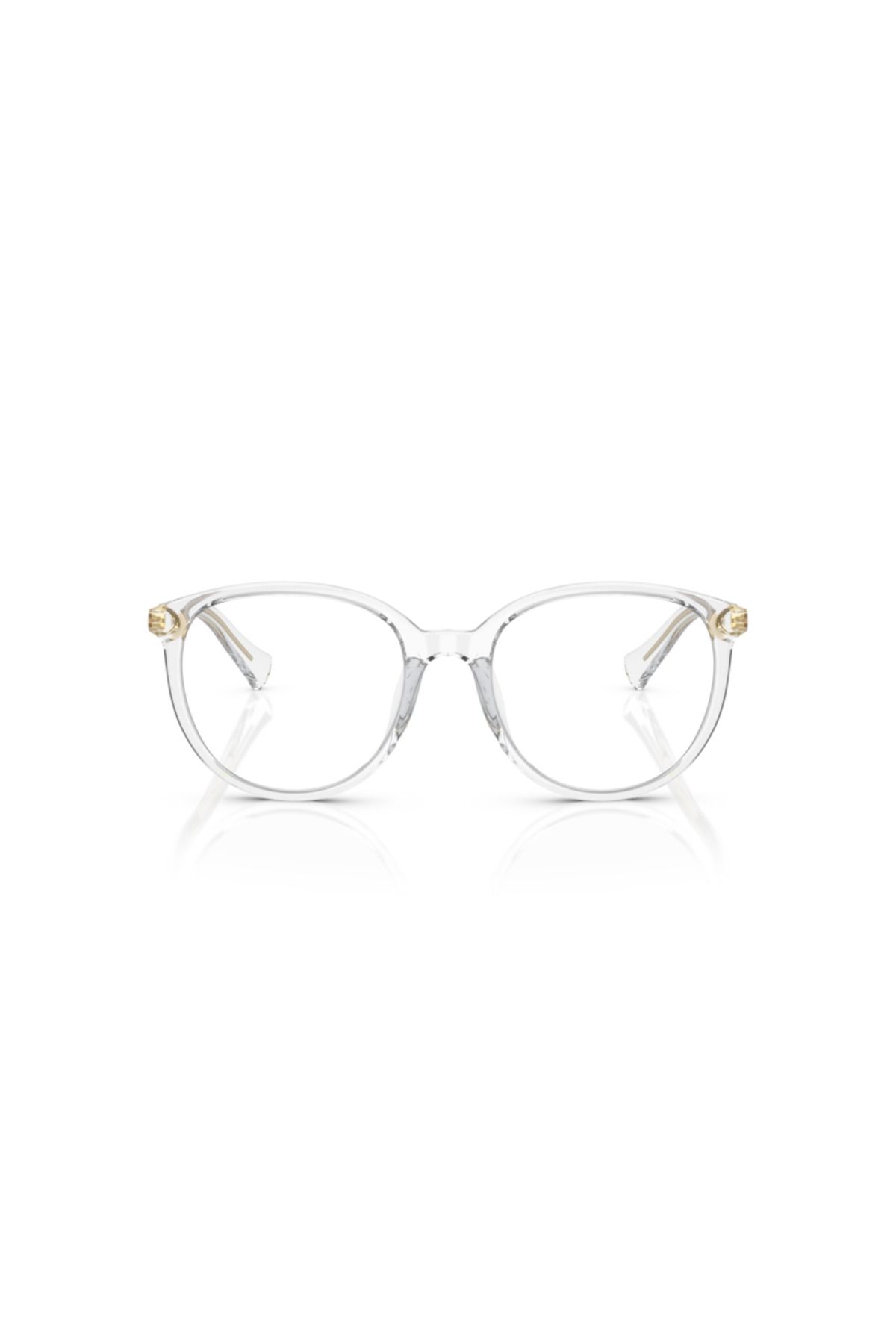 Ralph Lauren-Woman Phantos Eyeglasses- Ra 7149u - Lense Size:50mm - Shiny Black 4