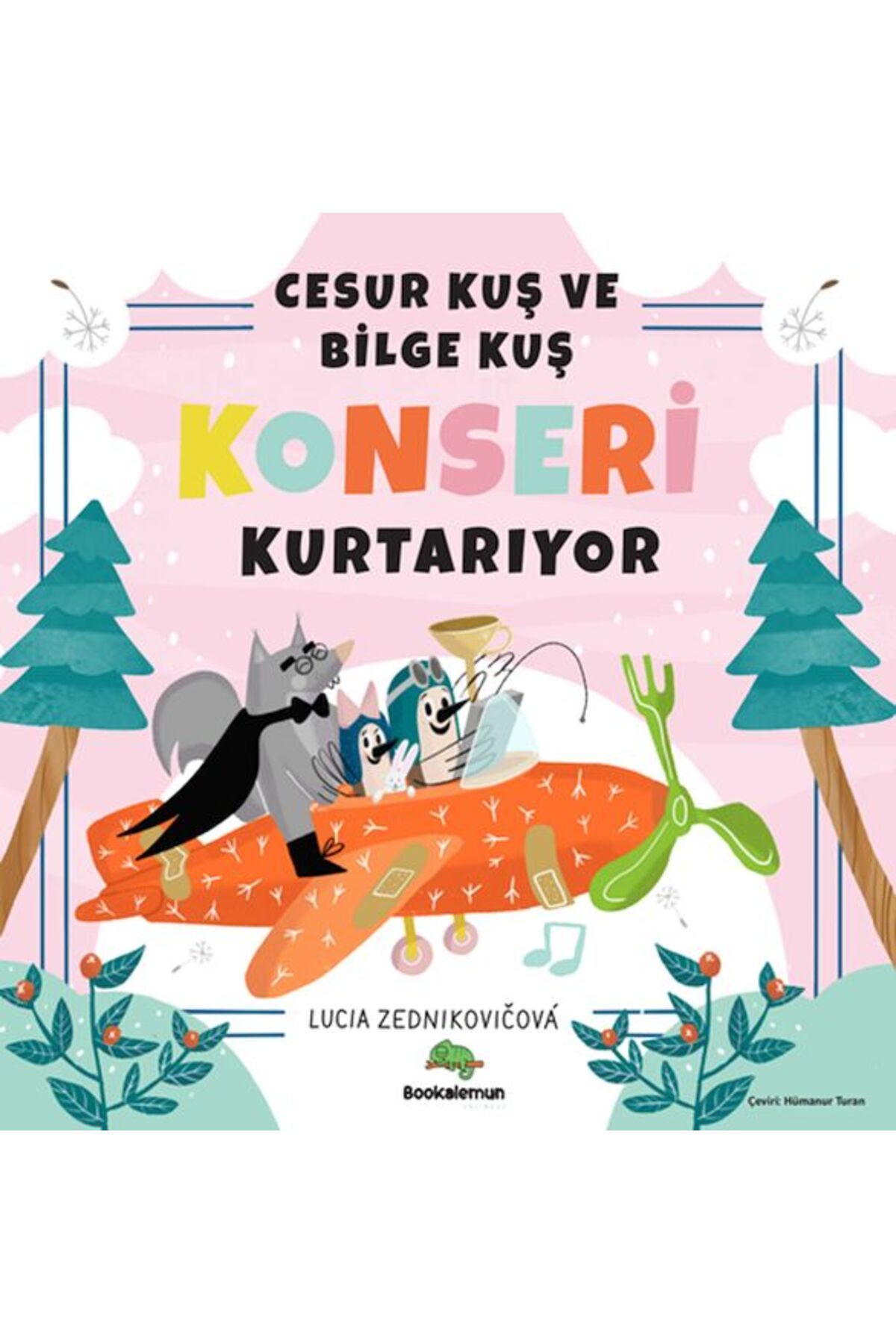 bookalemun yayınevi Cesur Kuş ve Bilge Kuş Konseri Kurtarıyor
