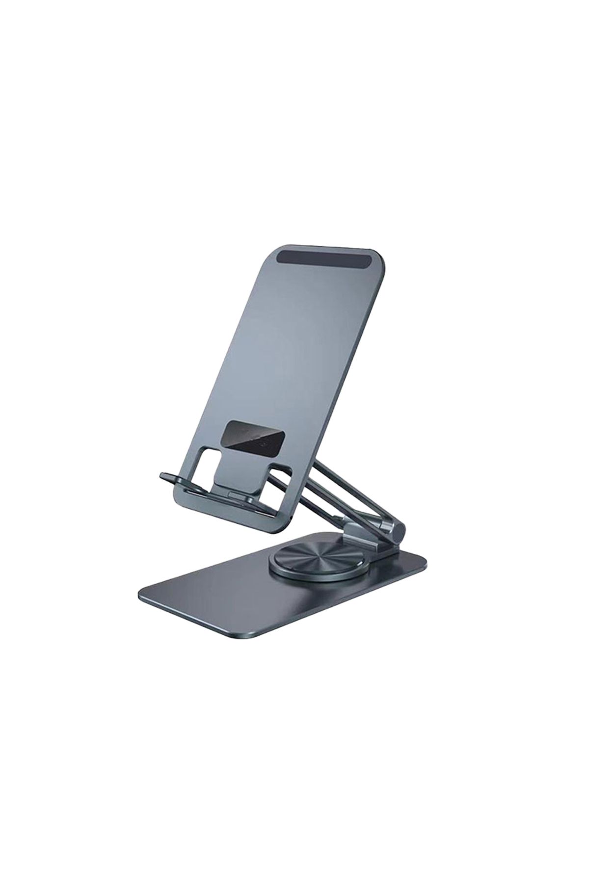 Jmary MK-60 Ayarlanabilir Katlanabilir 360 Derece Dönebilen Telefon ve Tablet Standı Gri