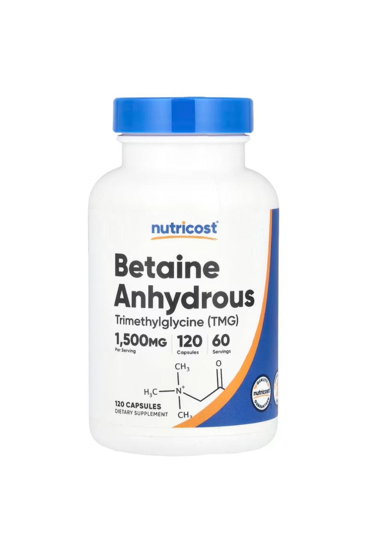 Nutricost , Betainee, Anhydrous, 120 Capsules (750 mg per Capsule)