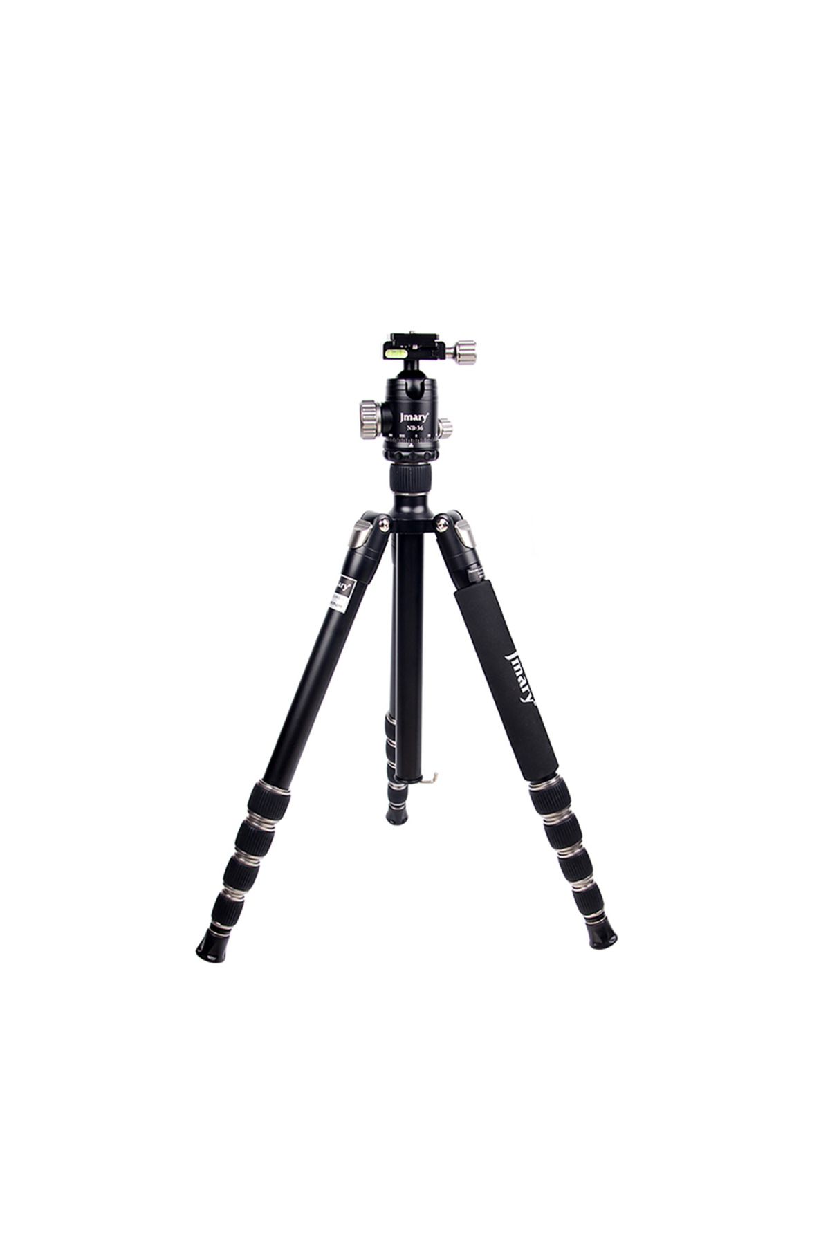 Jmary KT255+NB36 360 Derece Dönebilen Değiştirilebilir Başlıklı Tripod Siyah