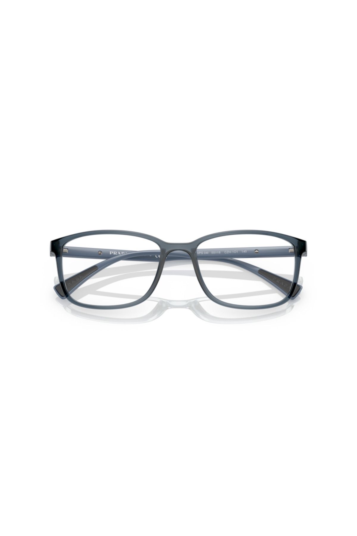 Prada Linea Rossa-Man Rectangular Eyeglasses- Ps 04iv - Lense Size:55mm - Transparent Azure 5