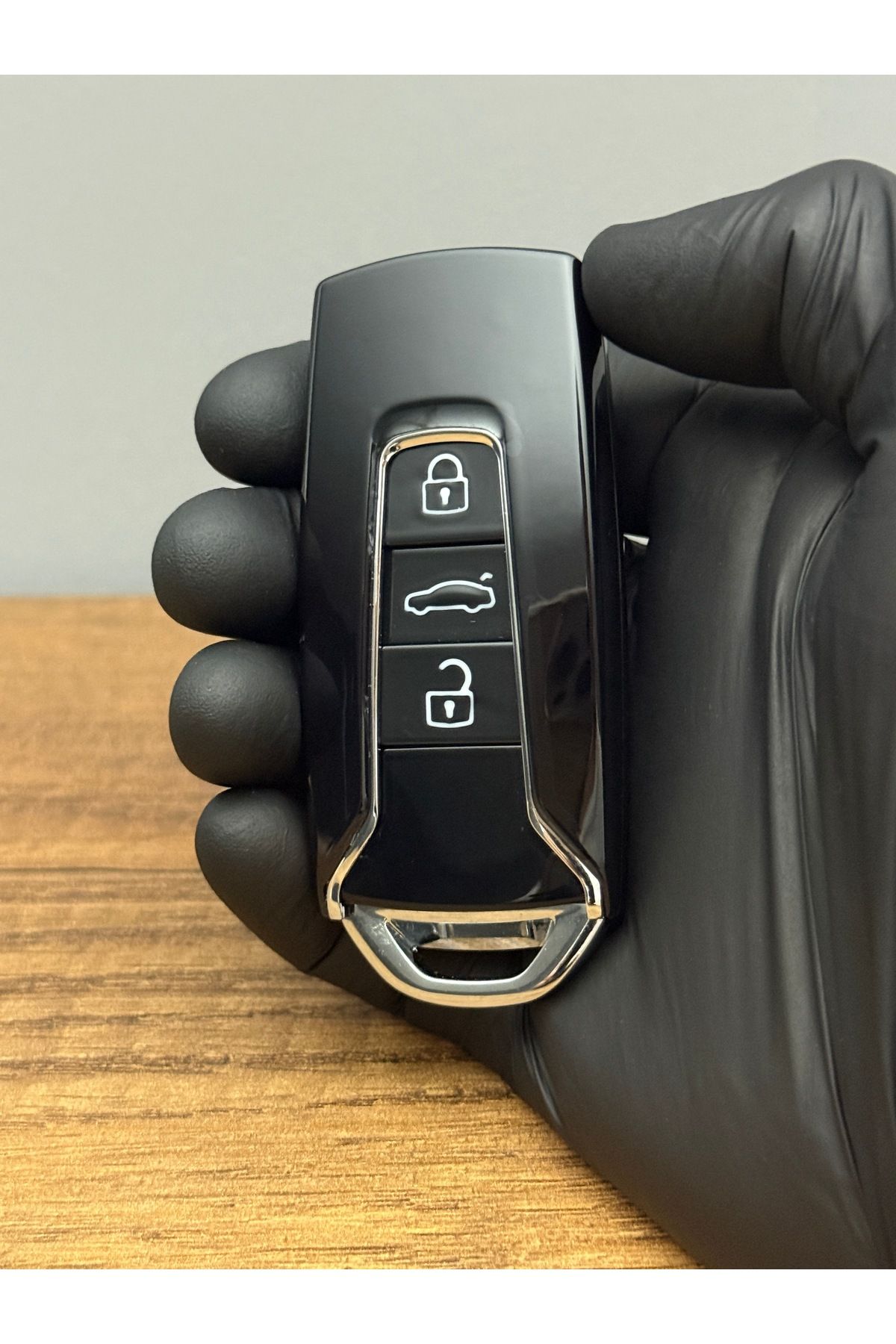 Mavi Keys Volkswagen Golf Jetta Skoda Oktavia Super B Seat Leon Dönüşüm 3 Düğmeli Anahtar Kumanda Kabı