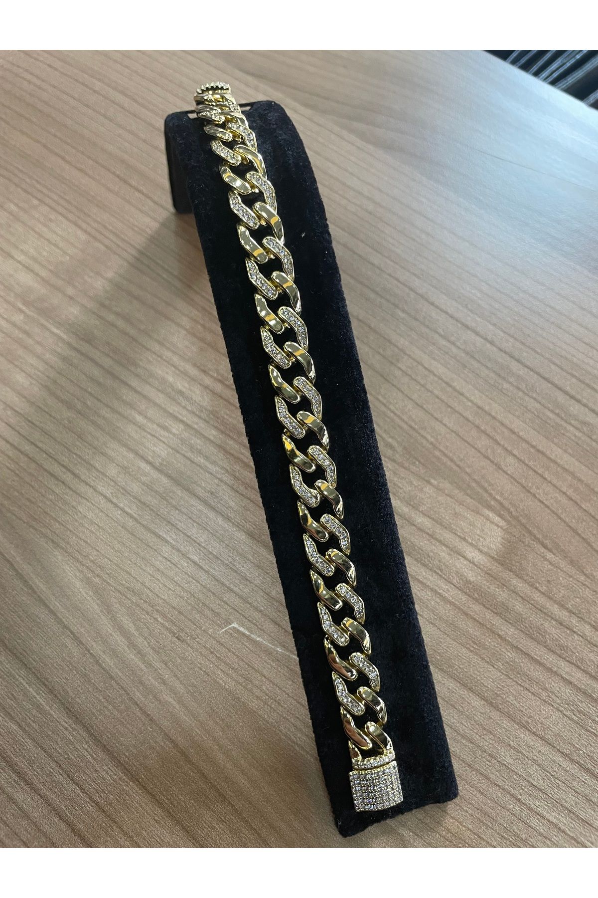 BLACK Kuyumcu İşçiliği Çelik Bileklik 18,5cm