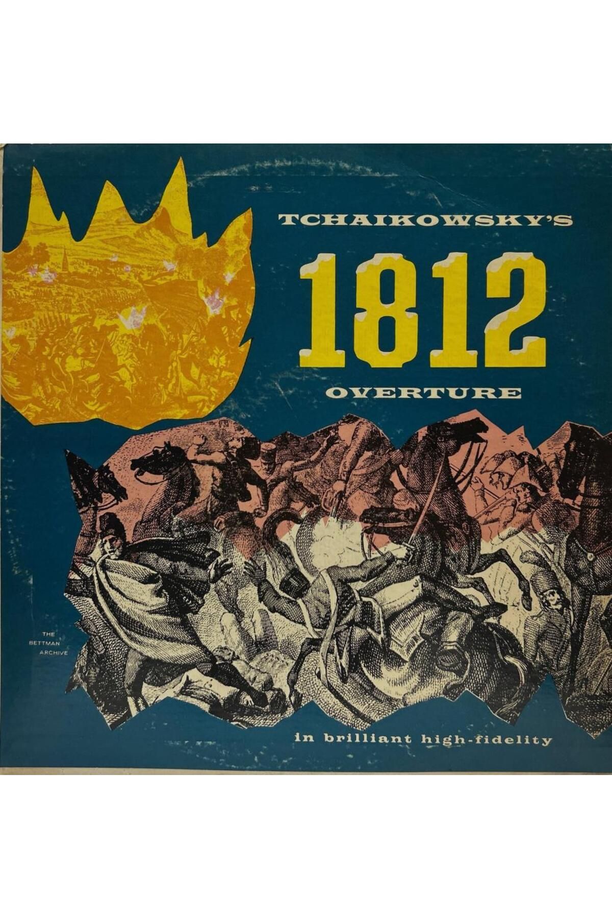 Kadıköy Plak Kulübü Pyotr Ilyich Tchaikovsky, Wilhelm Rohr – 1812 Overture / Capriccio Italien LP