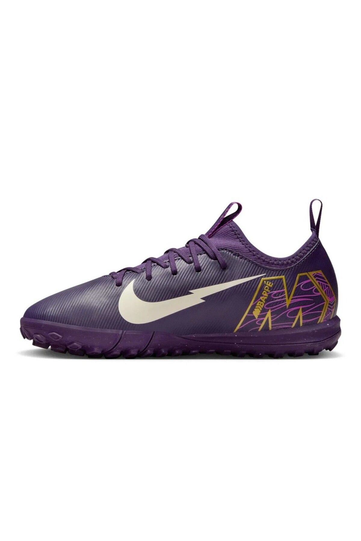 Nike Mercurial Jr Zoom Vapor 16 Academy Km Tf Çocuk Mor Halı Saha Ayakkabısı FQ8285-500