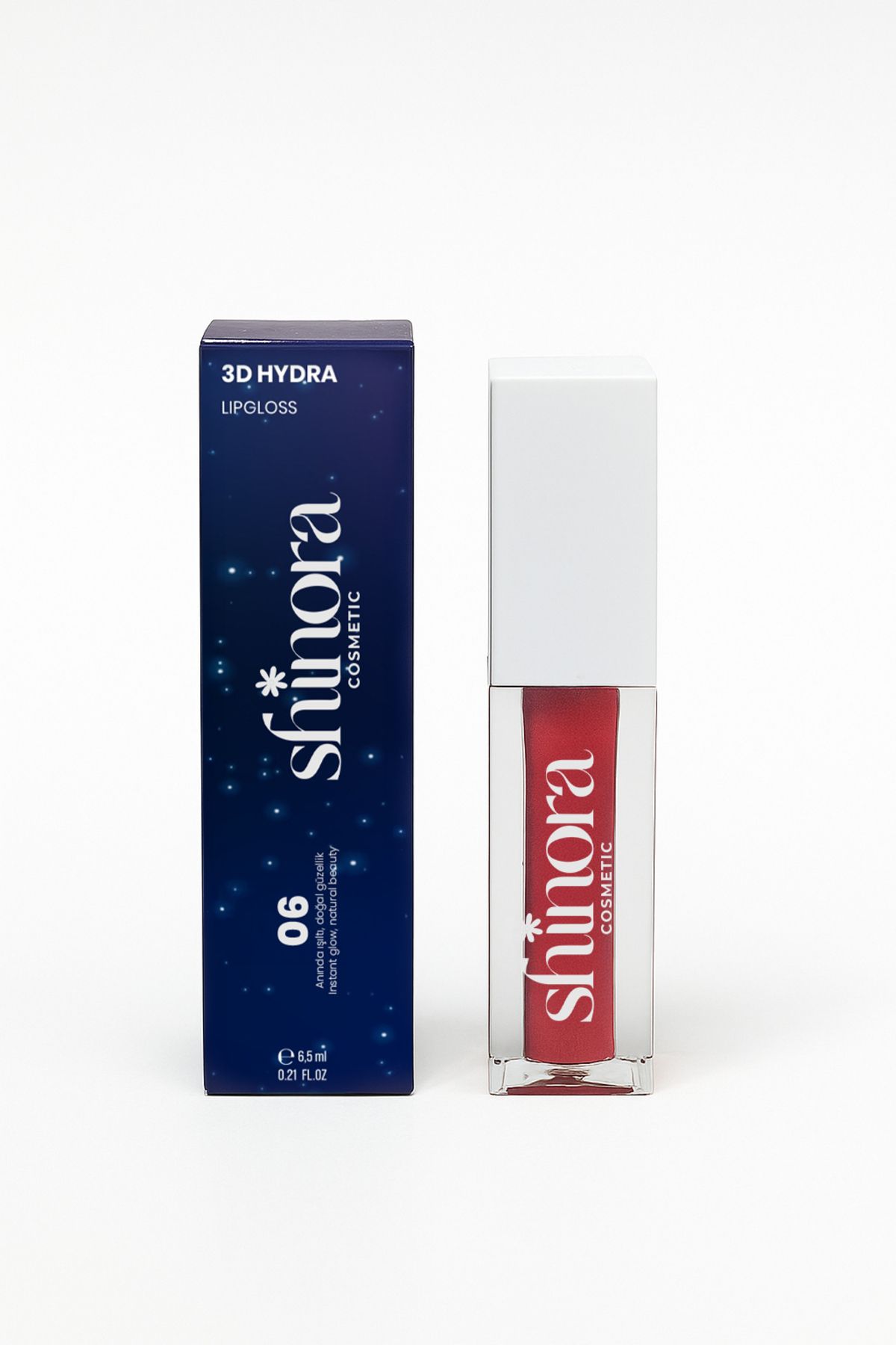 Shinora Cosmetic Shinora Dudak Parlatıcısı - 3d Hydra Lipgloss 6