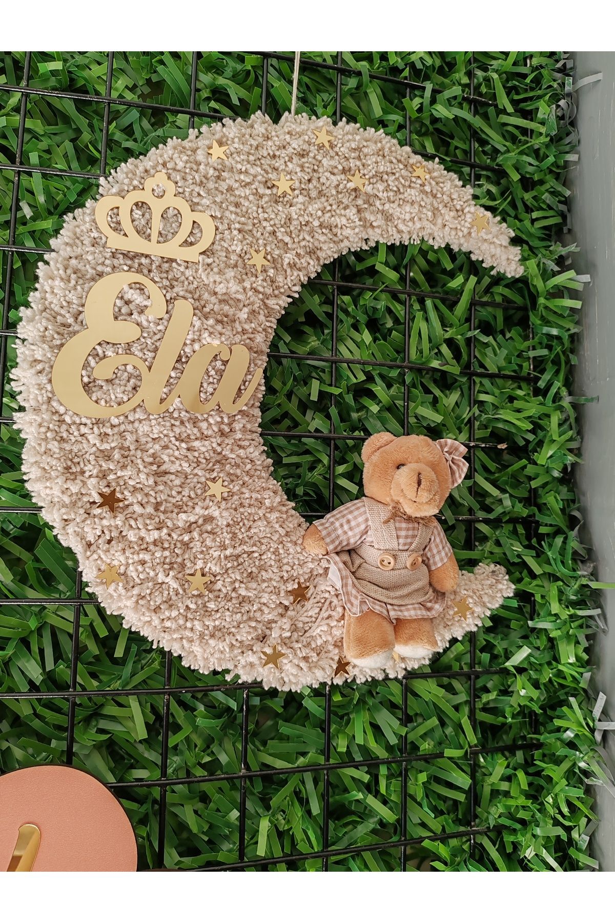 Pleksibu AY MODEL BEBEK KAPI SÜSÜ DUVAR SÜSÜ