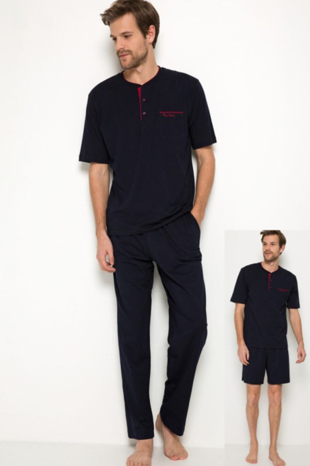 Pierre Cardin Çeyizlik Erkek 3'lü Pijama Takım