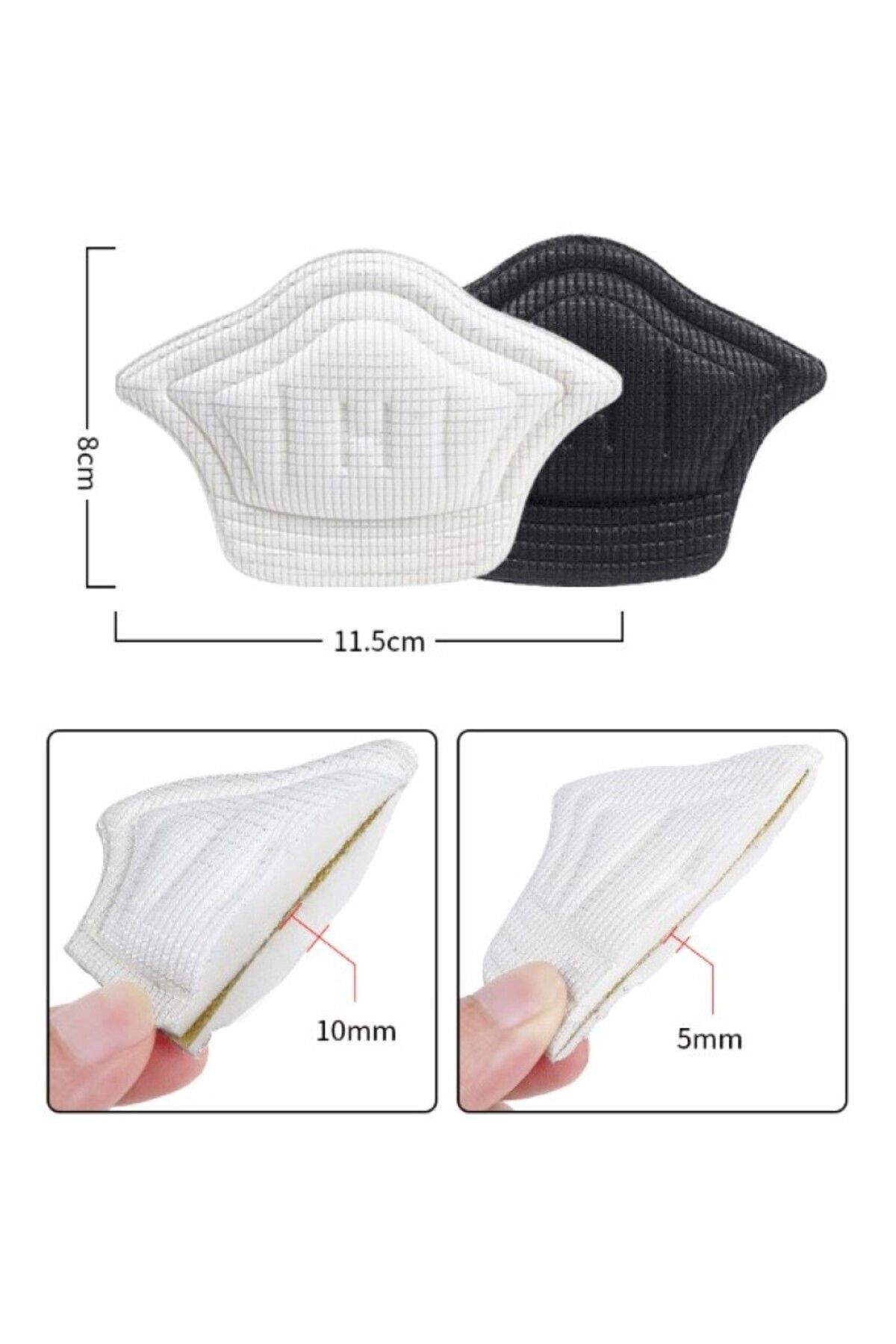 AboutThePerfect Unisex ortopedik spor ayakkabı topuk koruyucu yastık pedi, rahat ve konforlu kullanım sağlar