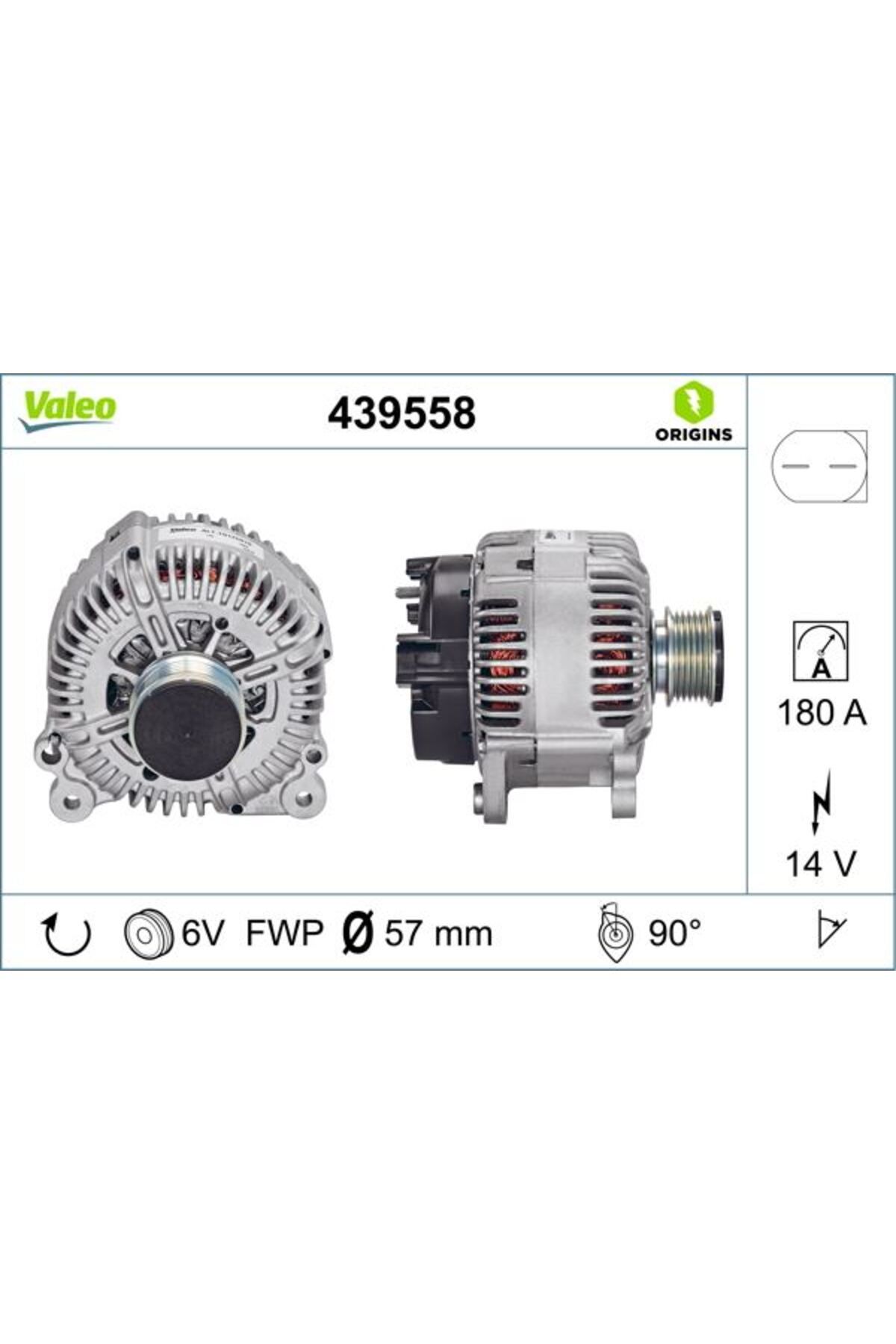 VALEO ALTERNATÖR VW PASSAT 03G903023-021903026L-021903026L