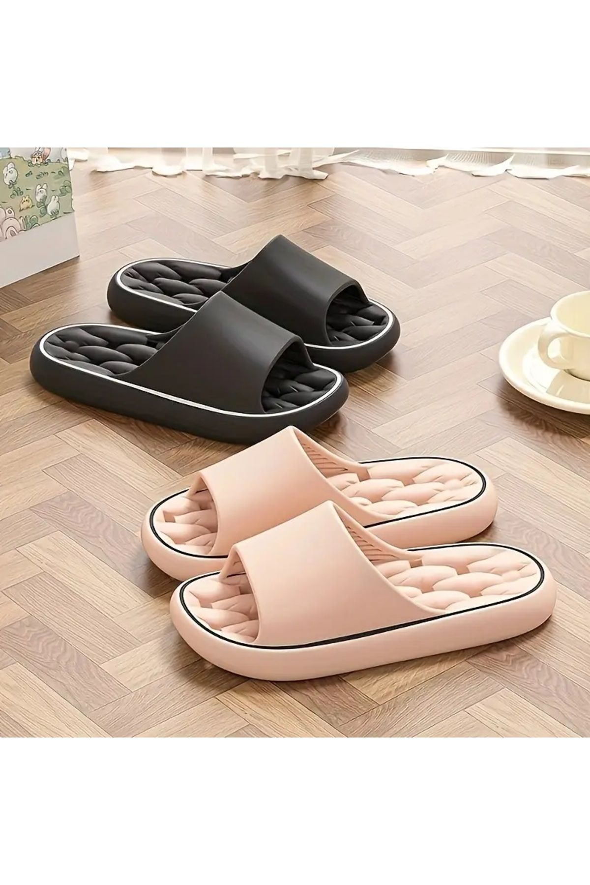 Yes Beauty Life Products KALIN TABANLI KAYMAZ TERLİK , PLAJ TERLİĞİ ERGONOMİK , YUMUŞAK TABANLI