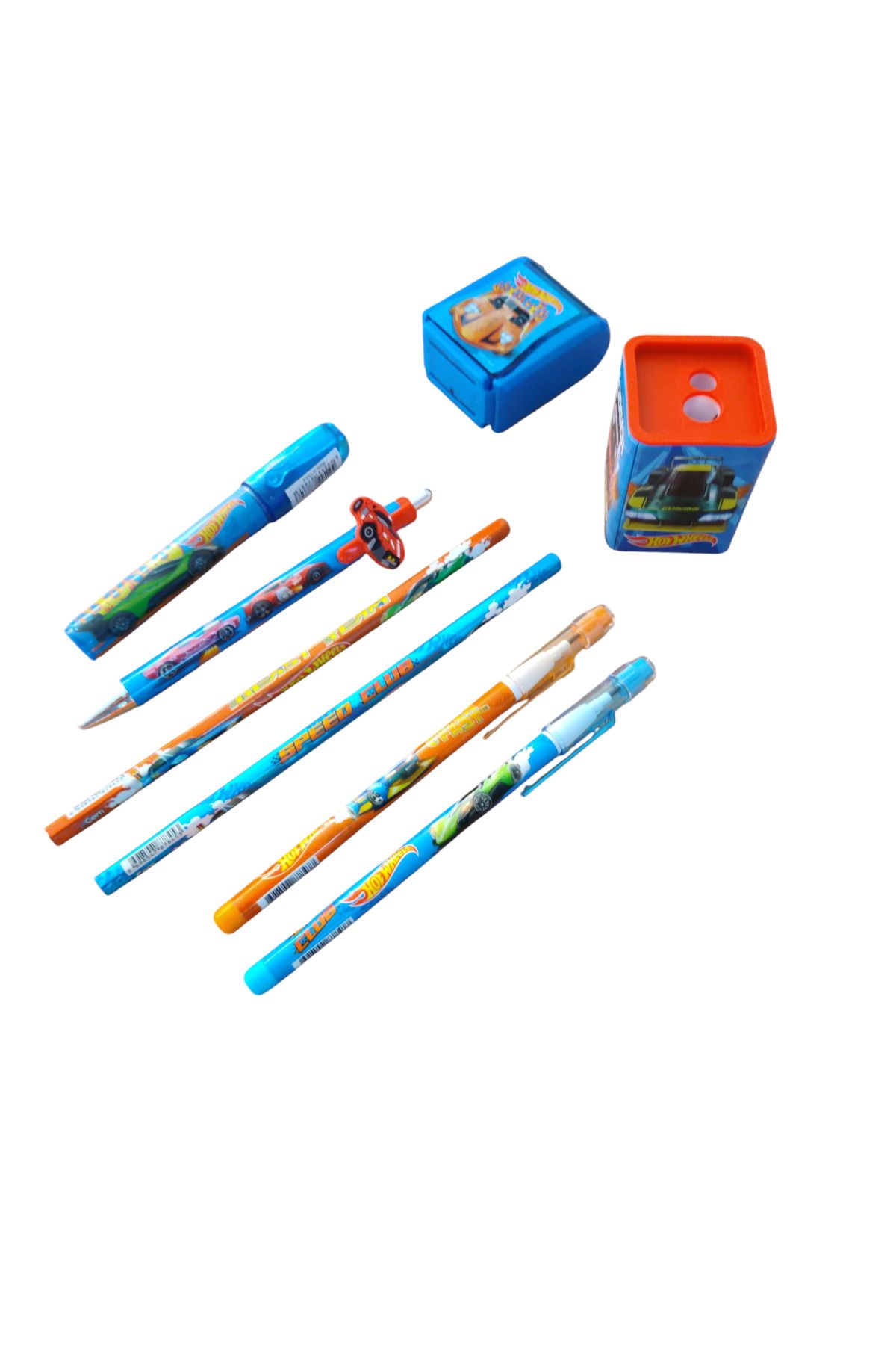 HOT WHEELS KALEM SETİ 7 PARÇA