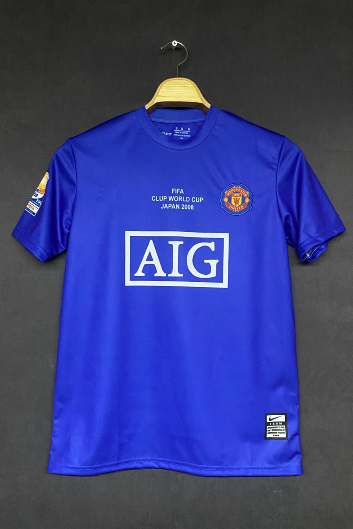 DAYIBALI DÜKKAN DAYIBALI MUN 2007/2008 Cristiano Ronaldo Deplasman Nostalji Forması (Blue)