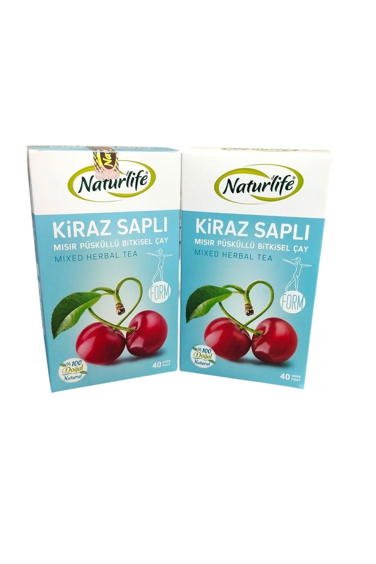 Can Naturlife KİRAZ SAPI MISIR PÜSKÜLÜ ÇAY 2' li SET