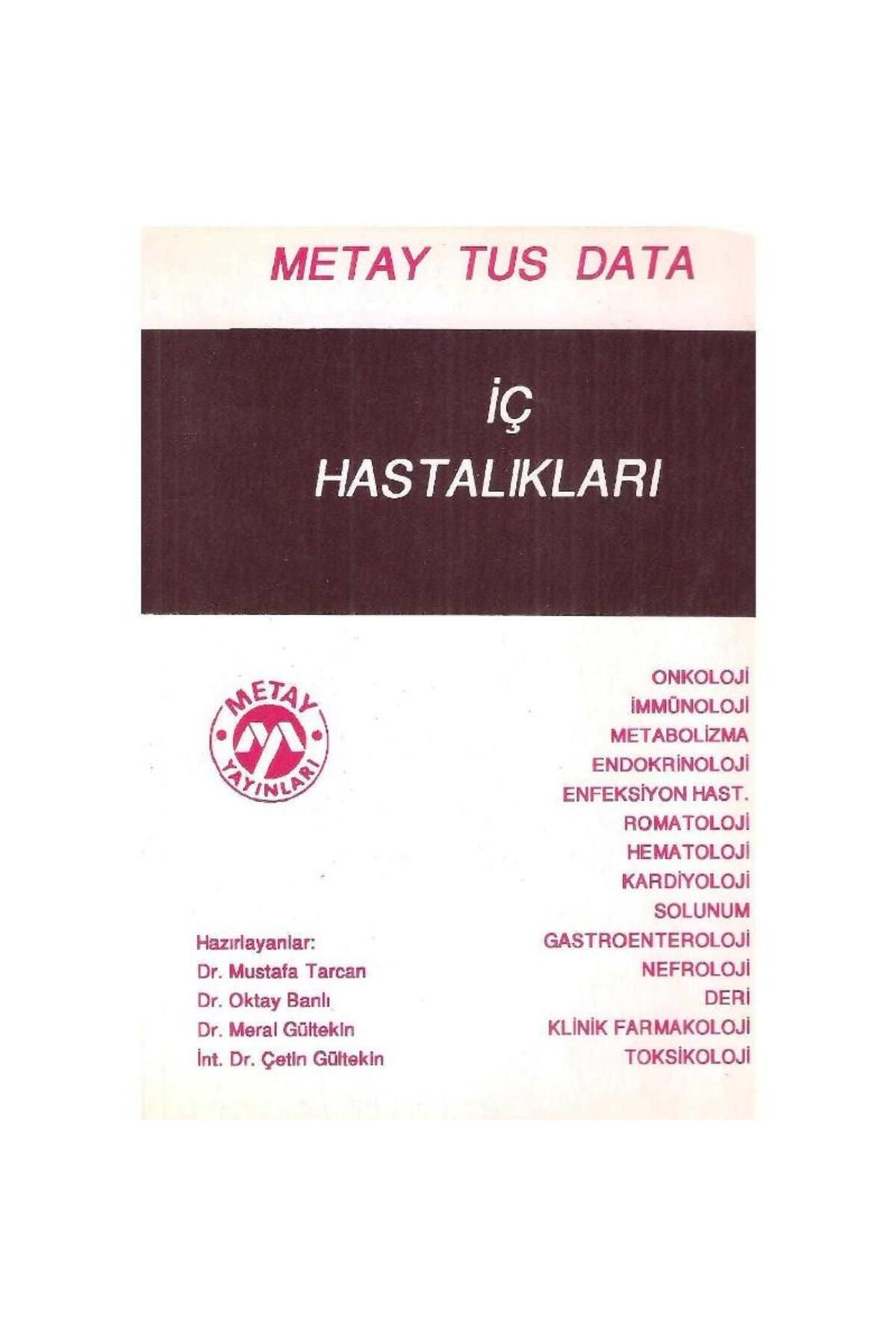 Türk Dil Kurumu Yayınları İç Hastalıkları Metay Tus Data - (2.El)