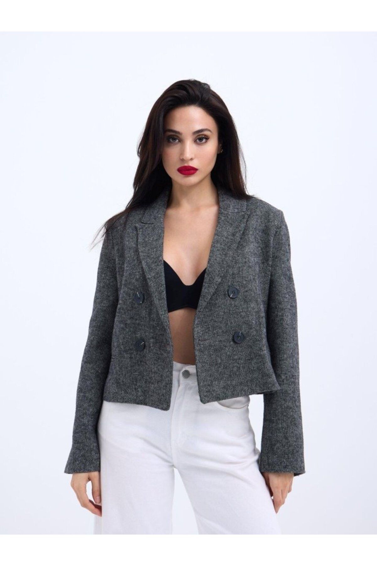 D&M Life Collection 6723 CEKET-SİYAH - L - Siyah