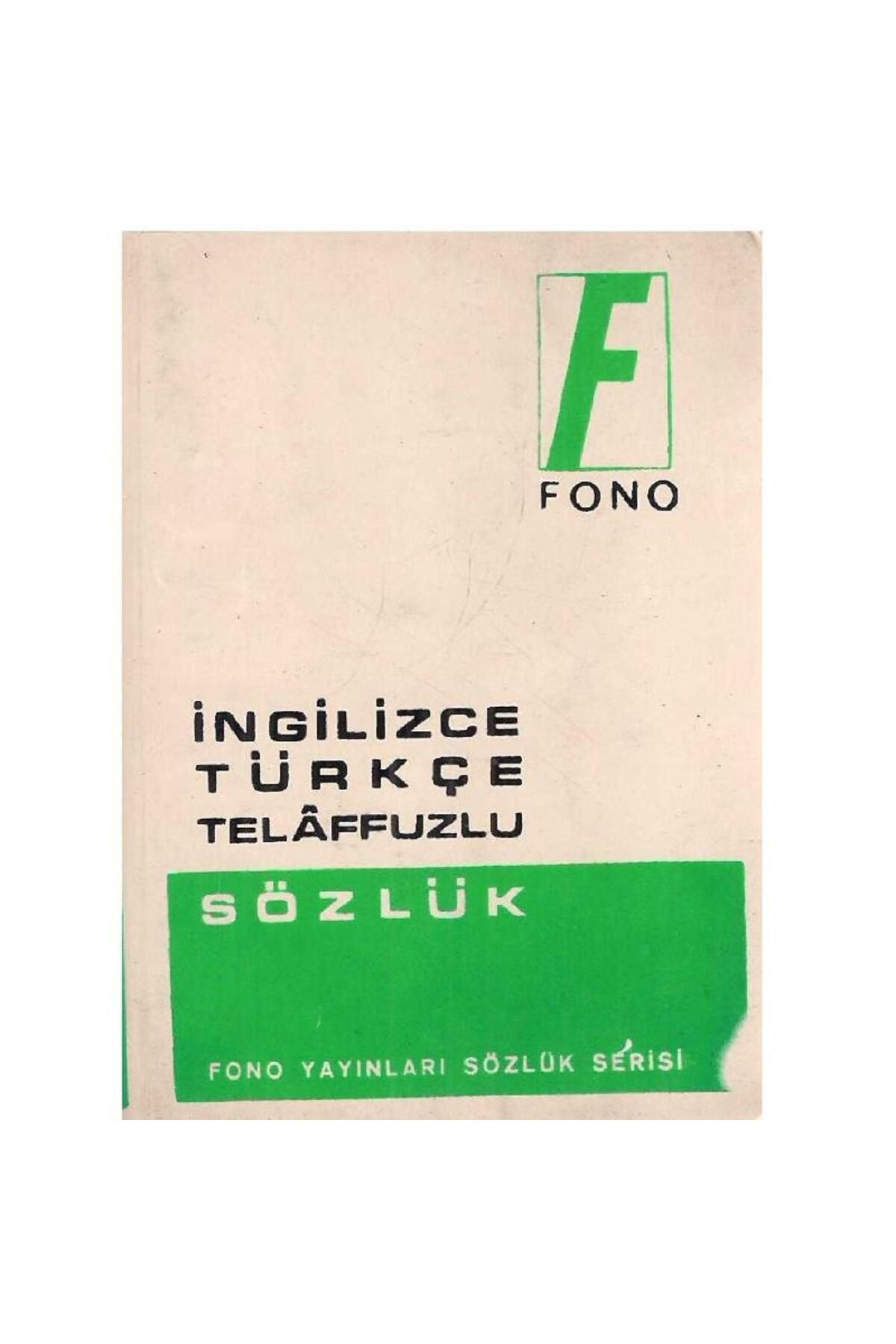 Türk Dil Kurumu Yayınları Fono İngilizce -Türkçe Telaffuzlu -Sözlük (2.El)