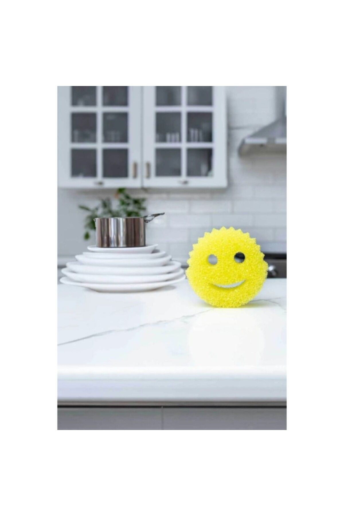 DennisEylul Smile Gülen Yüz Bulaşık Süngeri 2’li Set
