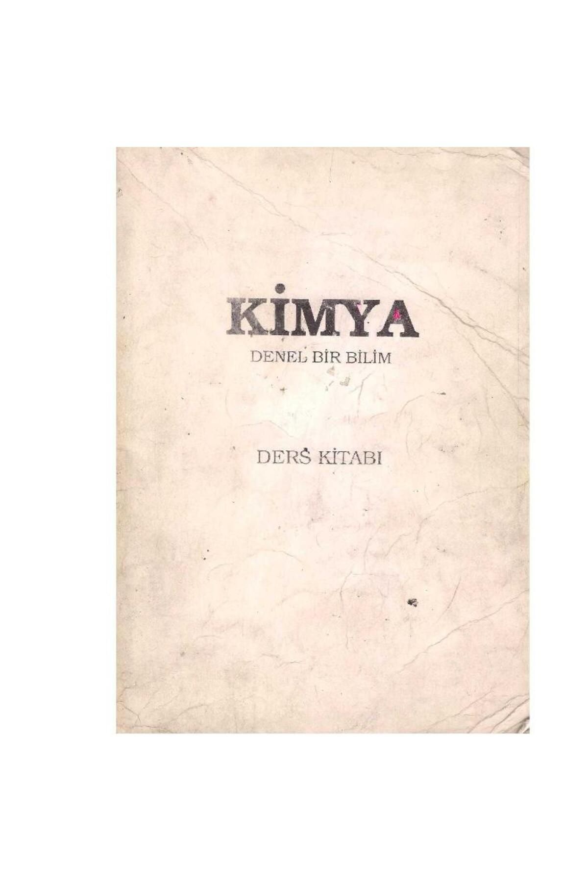 Türk Dil Kurumu Yayınları Kimya Denel Bir Bilim Ders Kitabı