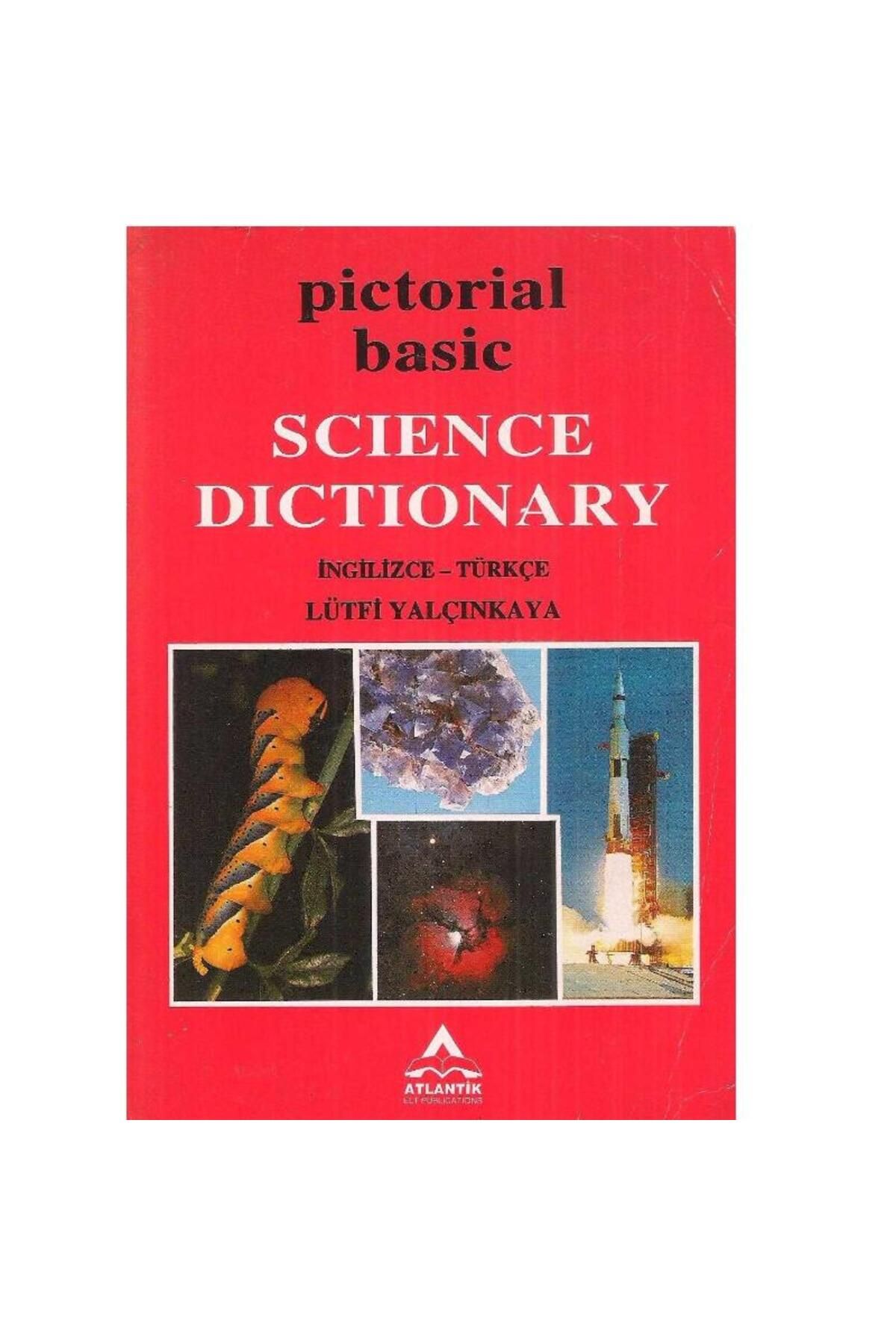 Türk Dil Kurumu Yayınları Pictorial Basic Science Dictionary - İngilizce-Türkçe - Resimli - Lütfi Yalçınkaya (2.El)