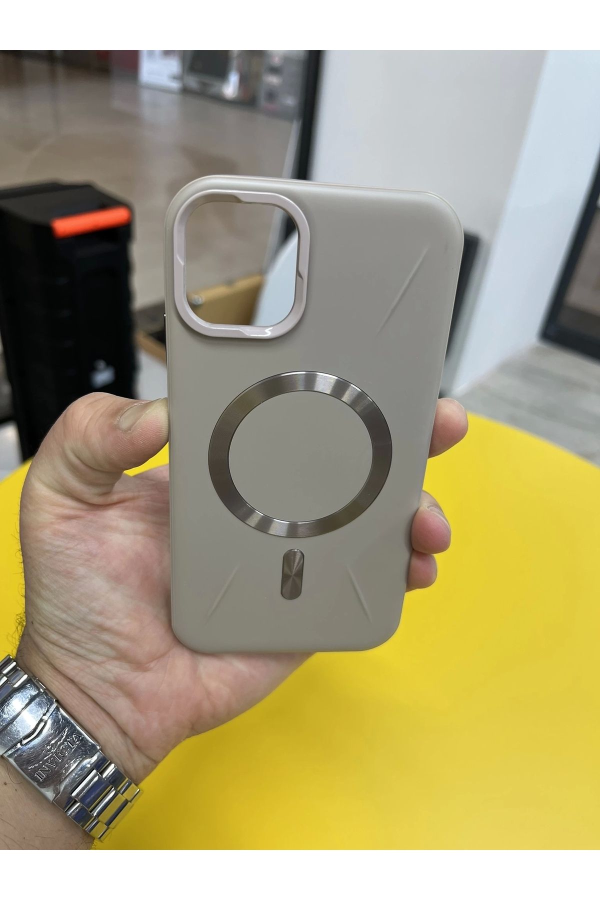 lucek cases İPhone 13 Uyumlu Premium MagSafe Özellikli Ultra Lüks Kılıf
