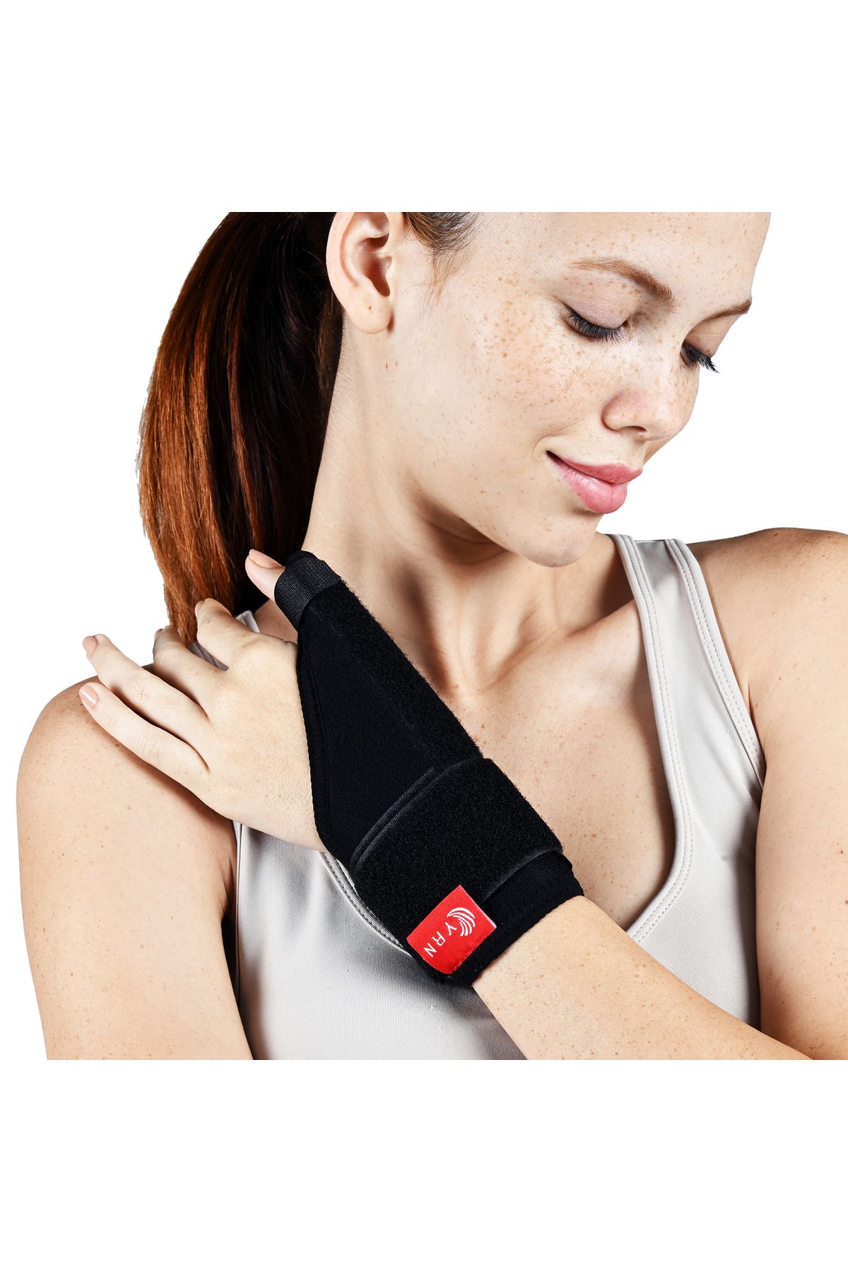 AboutThePerfect Baş Parmak Destekli Neopren Atel, Rahat ve Terletmeyen Ortopedik Tasarım