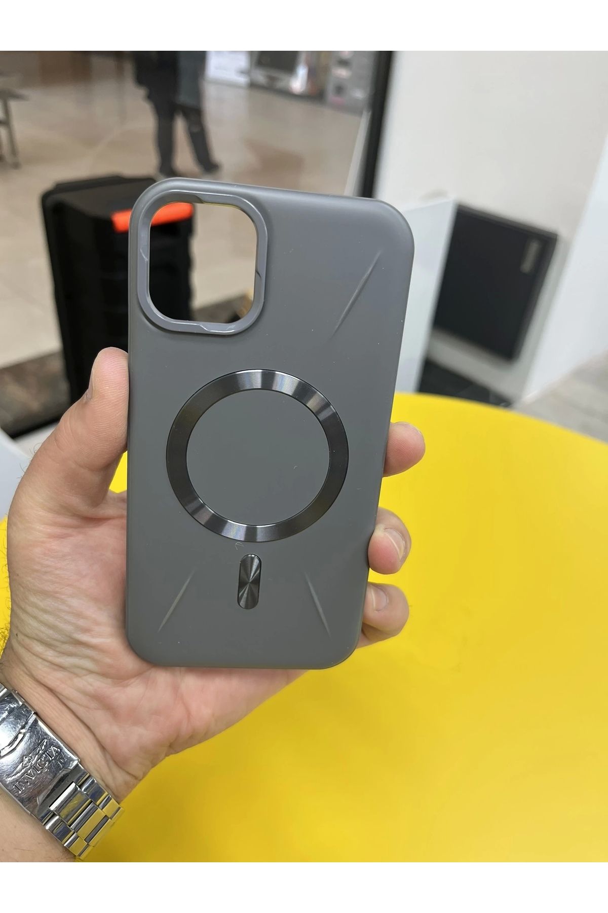 lucek cases İPhone 13 Uyumlu Premium MagSafe Özellikli Ultra Lüks Kılıf