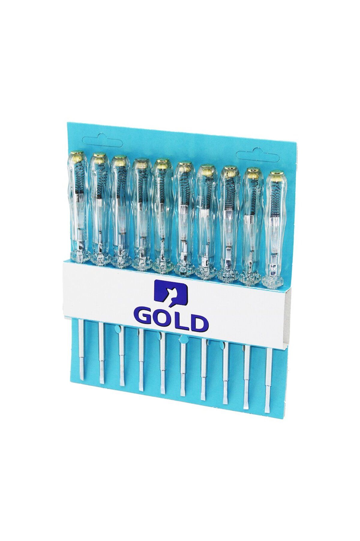 KutuluStore DÜZ KONTROL KALEMİ KLEMENS ÇELİK UÇLU (5168)