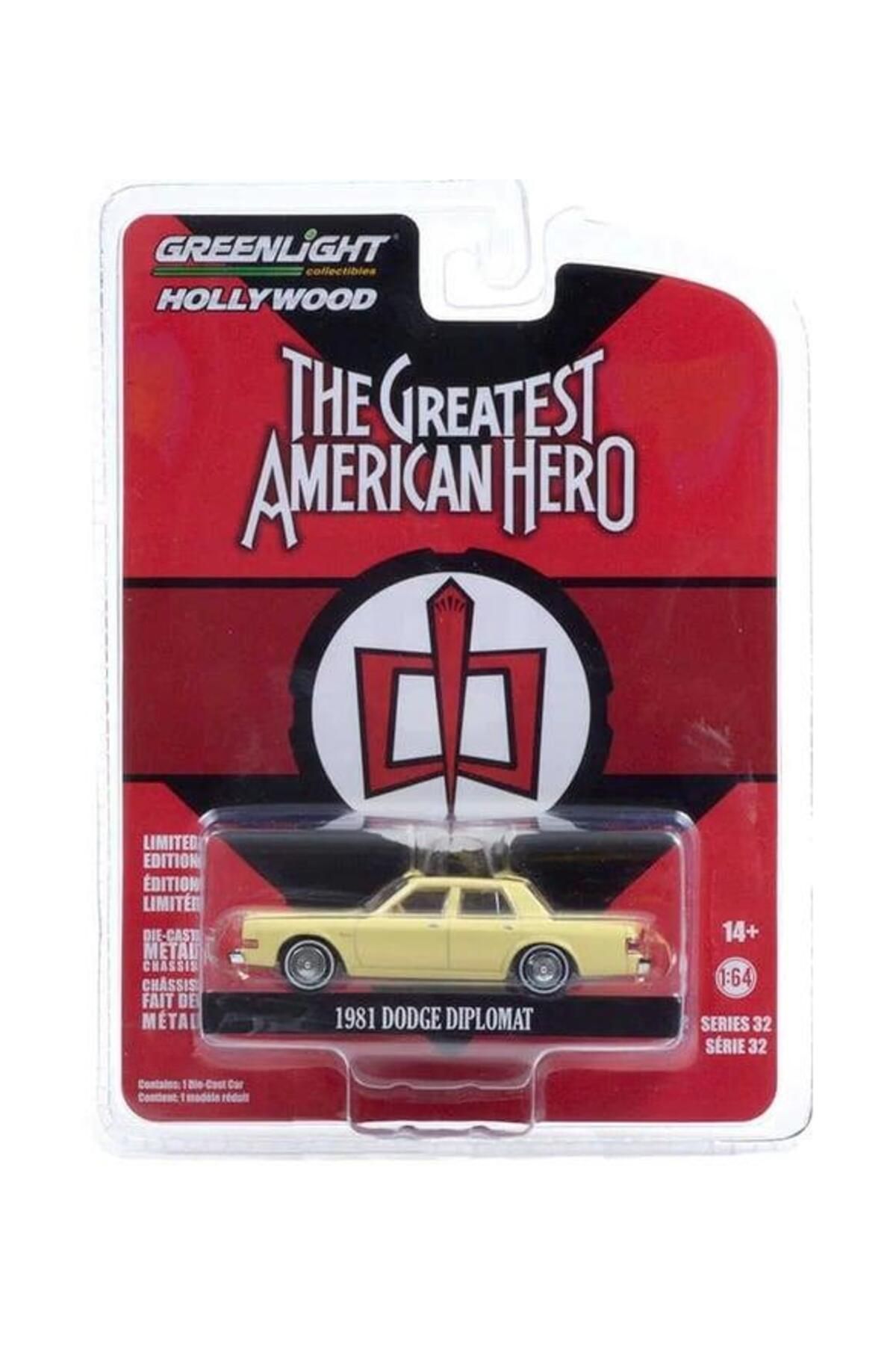 Greenlight 1981 Dodge Diplomat 1/64 Model Araba